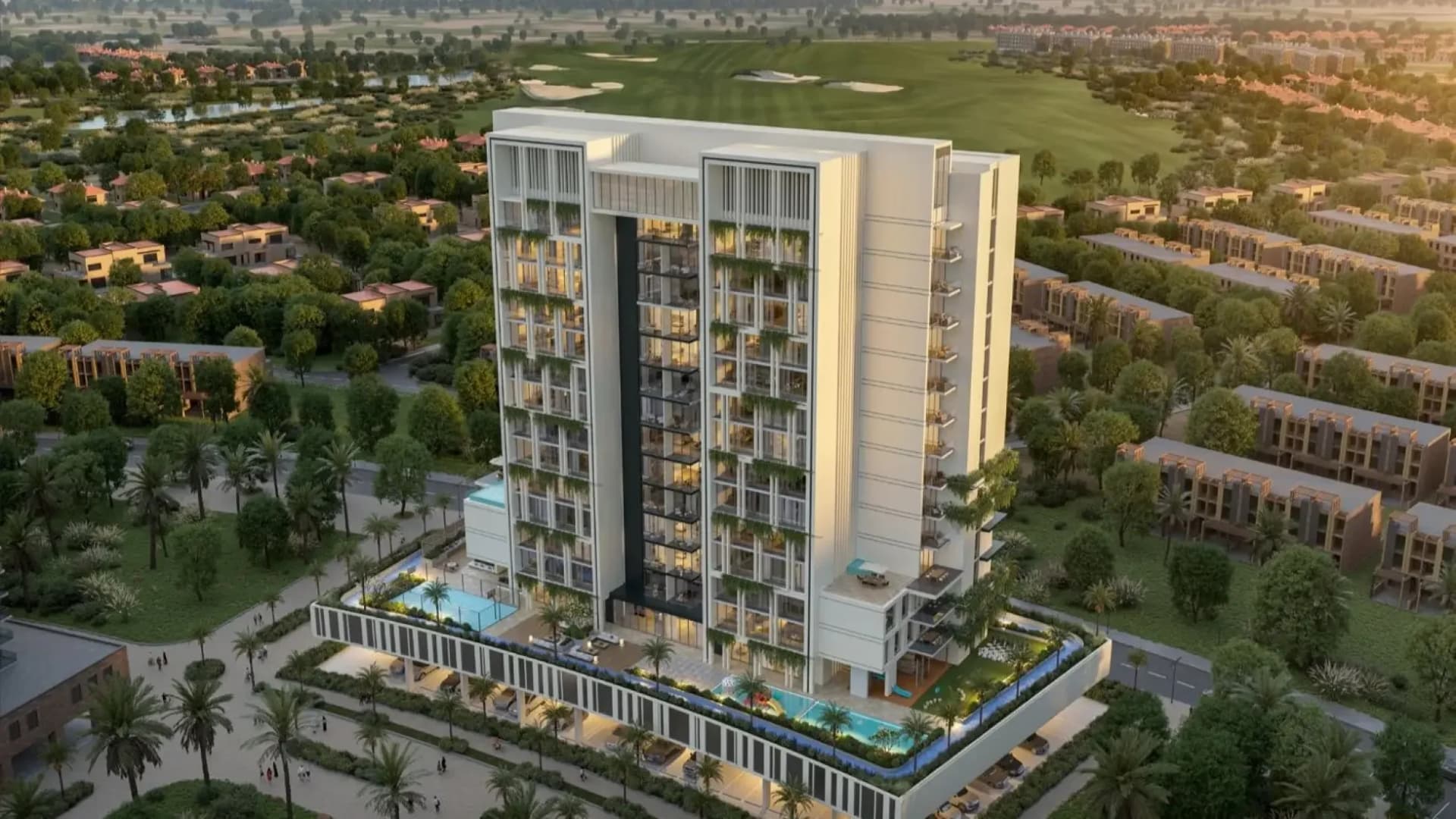 Fairway Residences by Golden Bridge in Dubai Sports City, Dubai