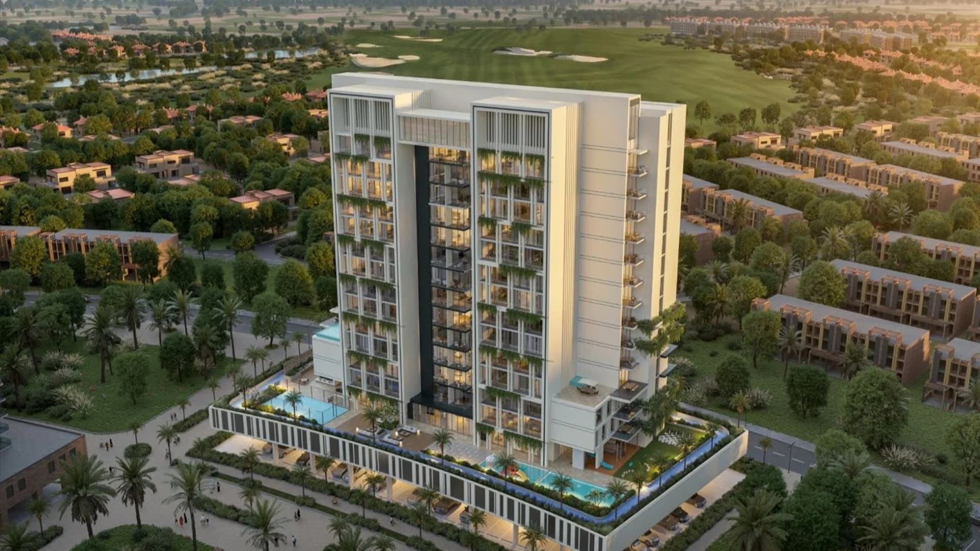 Fairway Residences by Golden Bridge in Dubai Sports City, Dubai