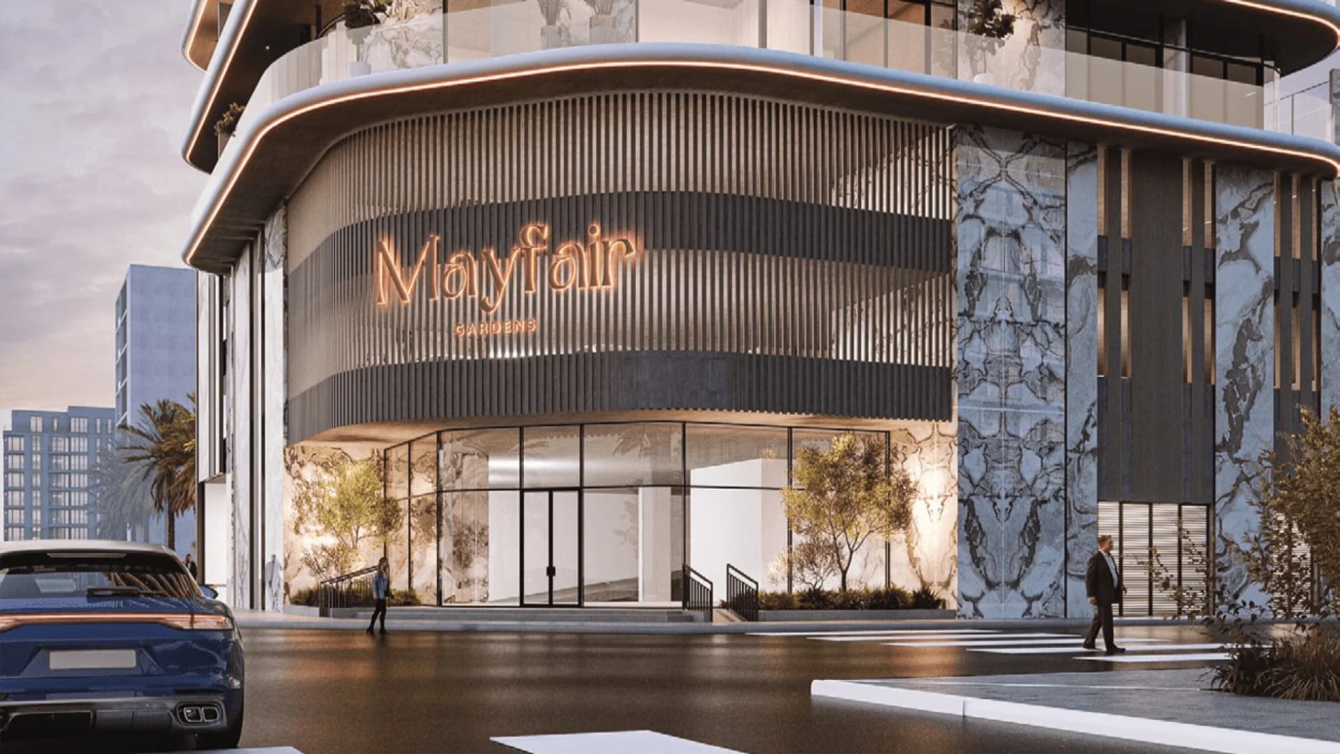 Mayfair Gardens by Majid Developments in Jumeirah Garden City, Dubai
