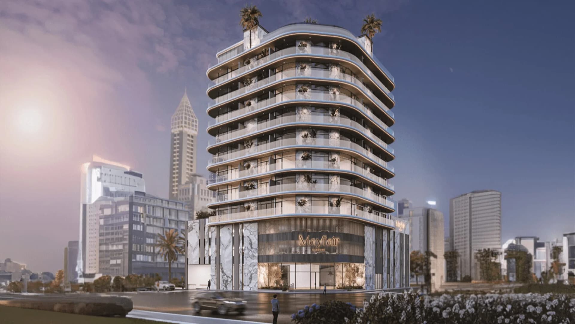Mayfair Gardens by Majid Developments in Jumeirah Garden City, Dubai