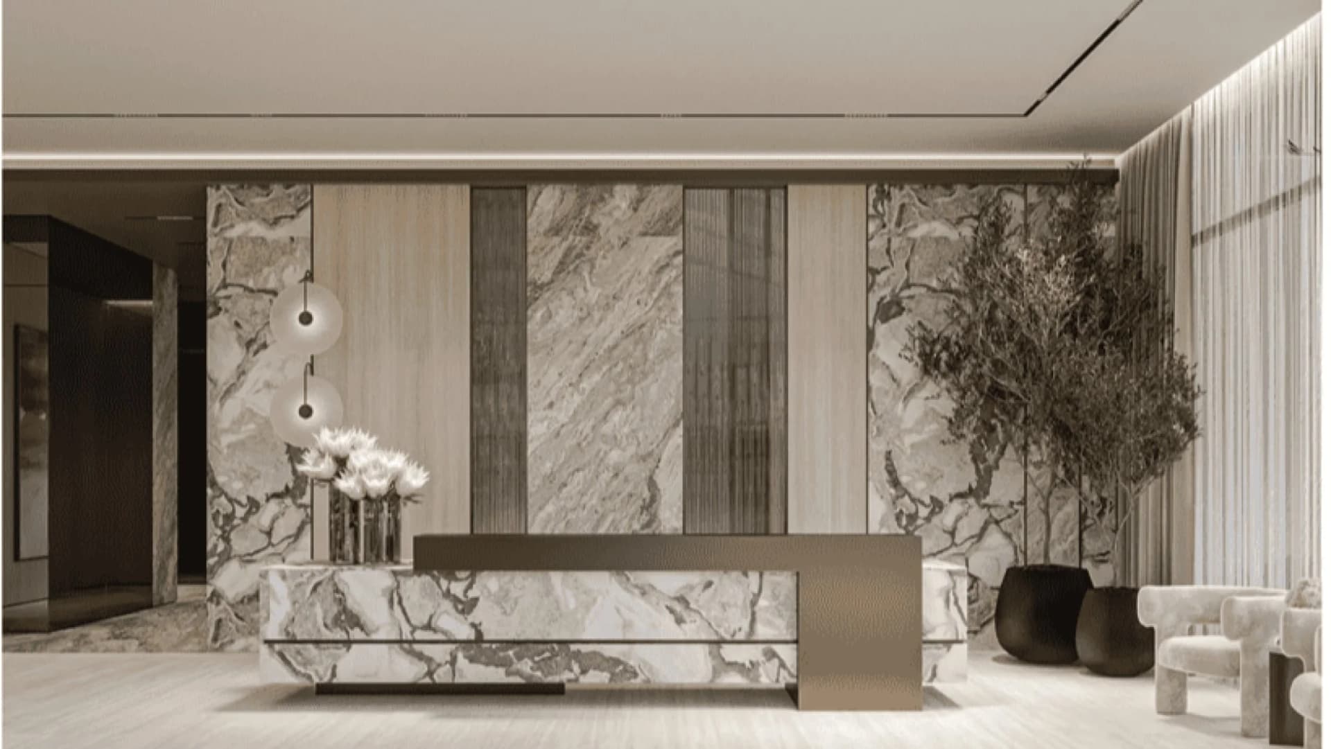 Mayfair Gardens by Majid Developments in Jumeirah Garden City, Dubai