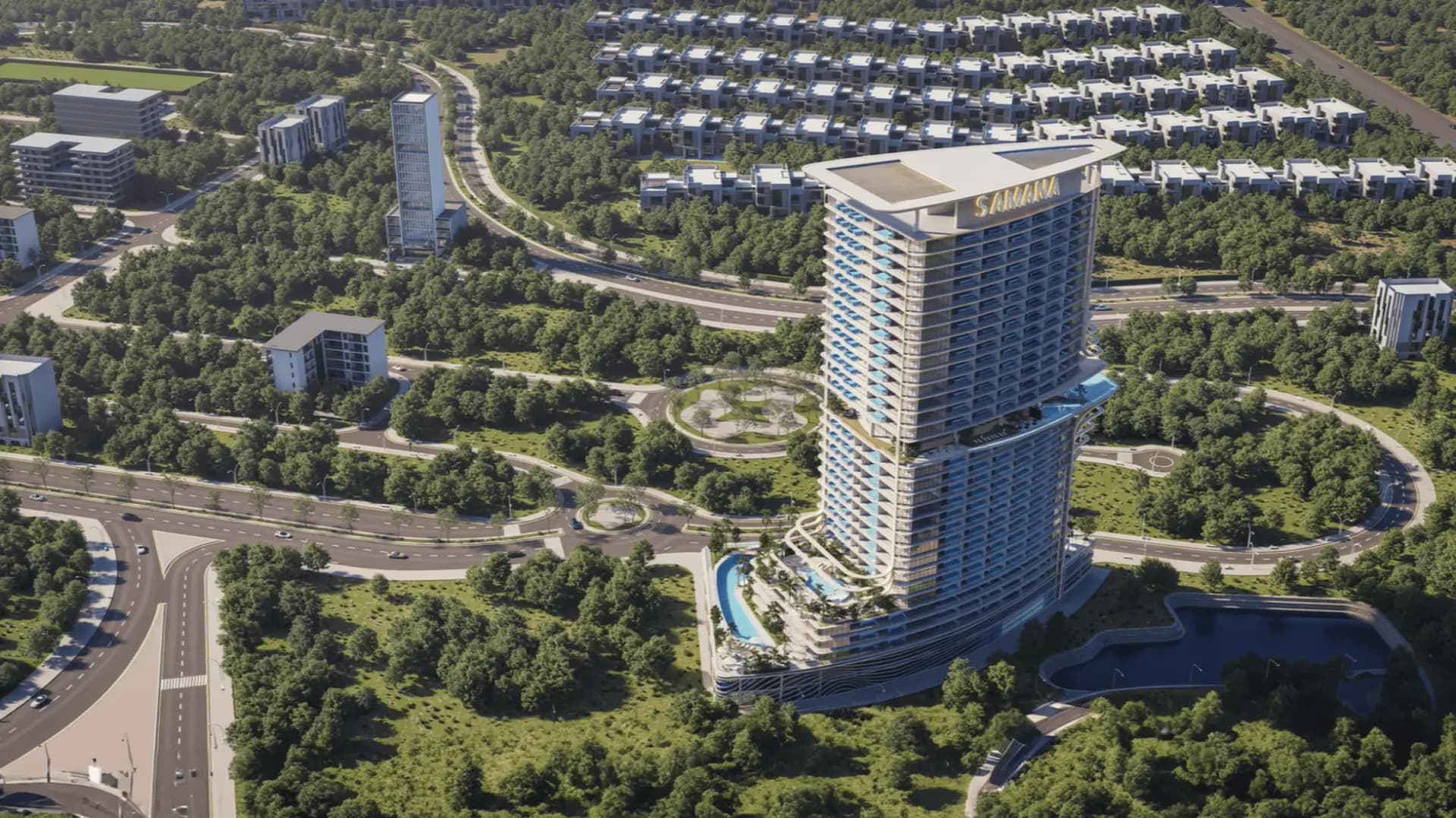 Samana Barari Heights by Samana in Majan, Dubai
