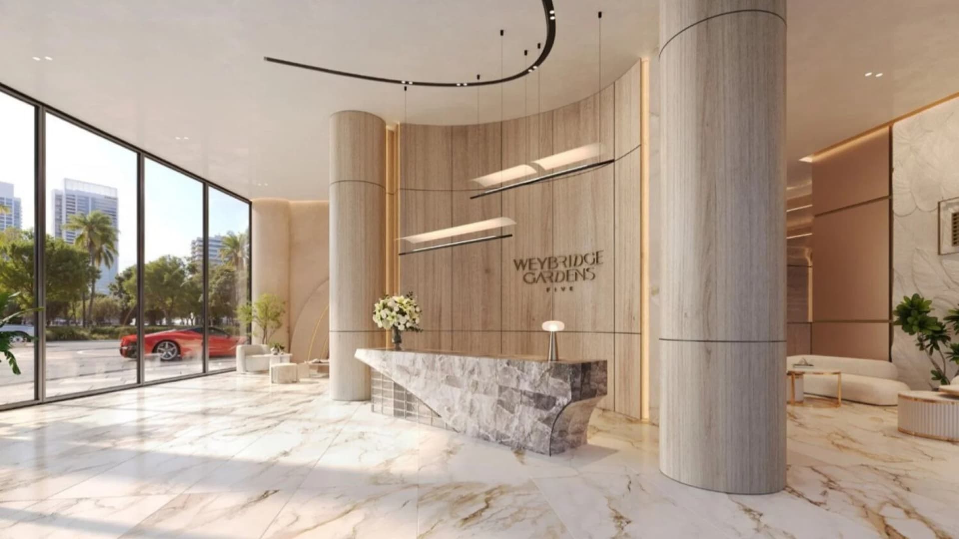 Weybridge Gardens 5 by LEOS in Dubai Land Residence Complex, Dubai