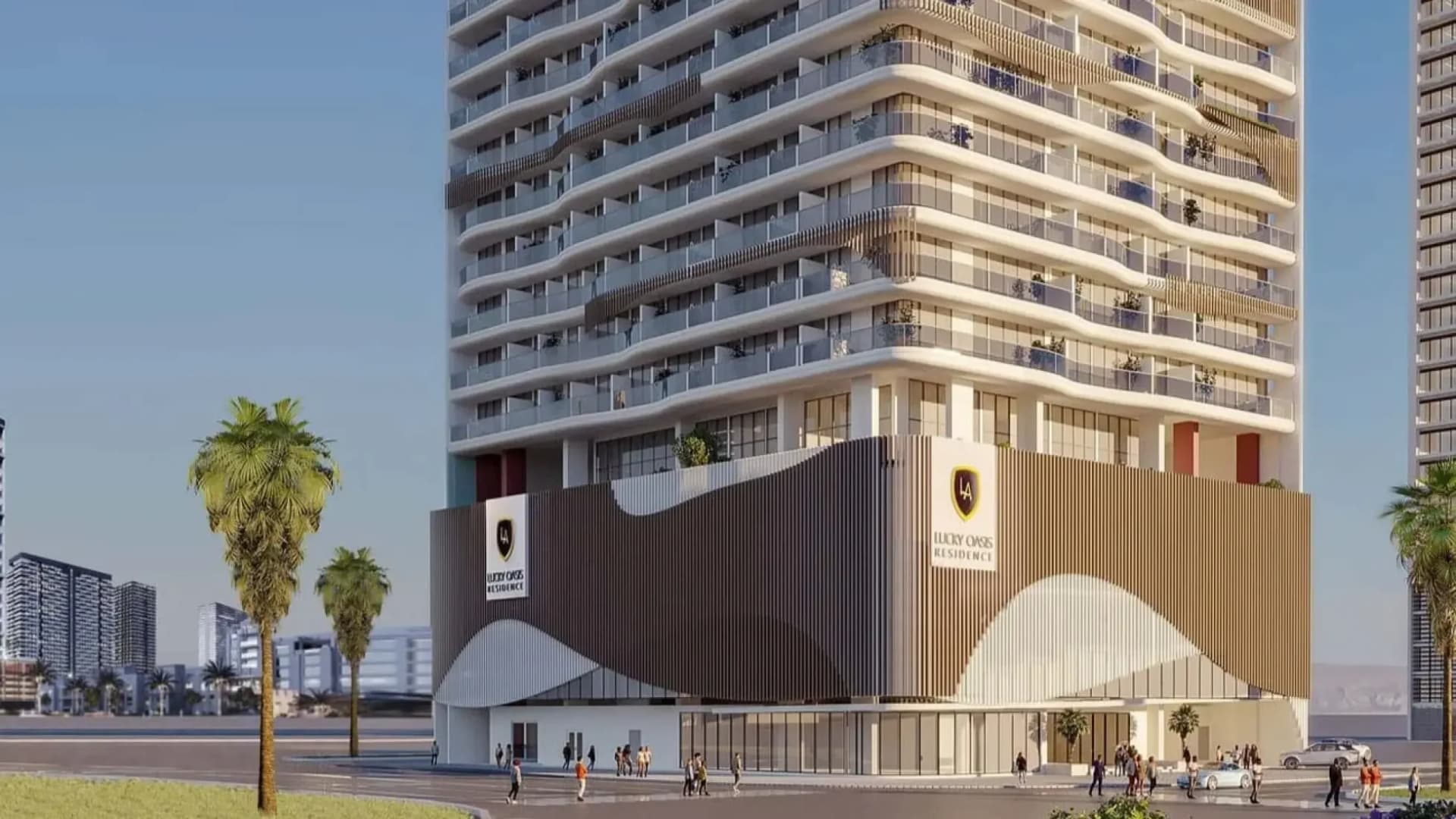 Lucky Oasis Residences by Lucky Aeon in JVC (Jumeirah Village Circle), Dubai