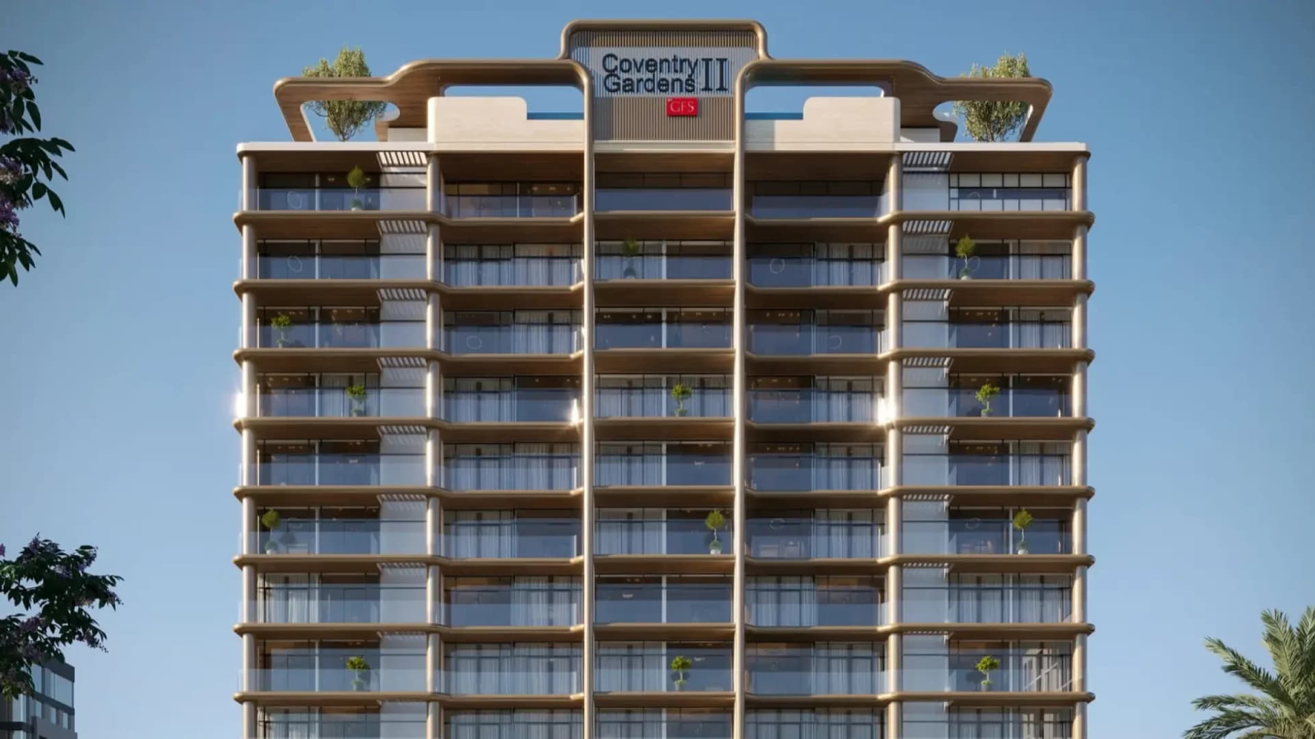 Coventry Gardens 2 by GFS Developments in Dubai Land Residence Complex, Dubai