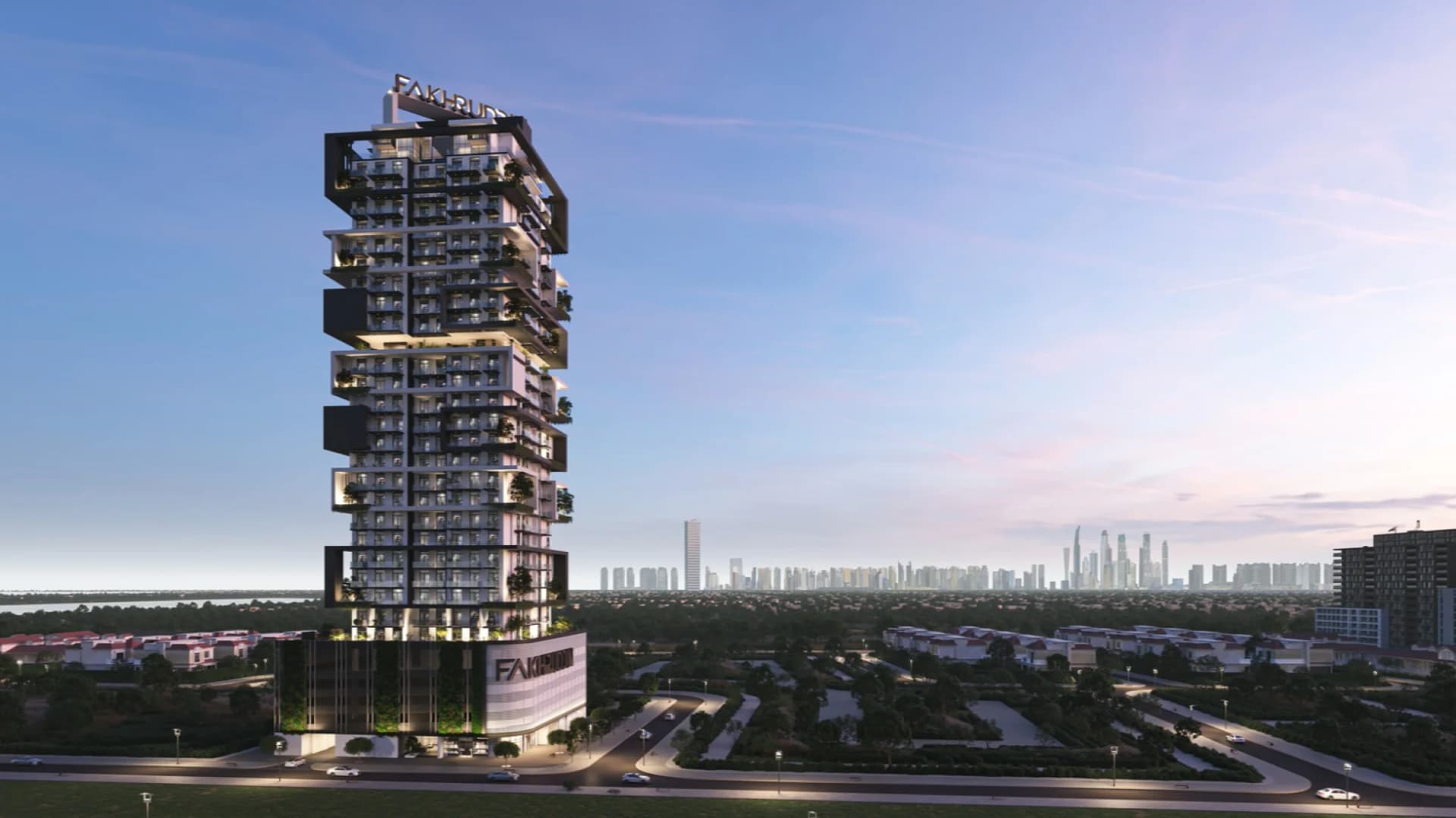 Treppan Tower by Fakhruddin Properties in JVT (Jumeirah Village Triangle), Dubai