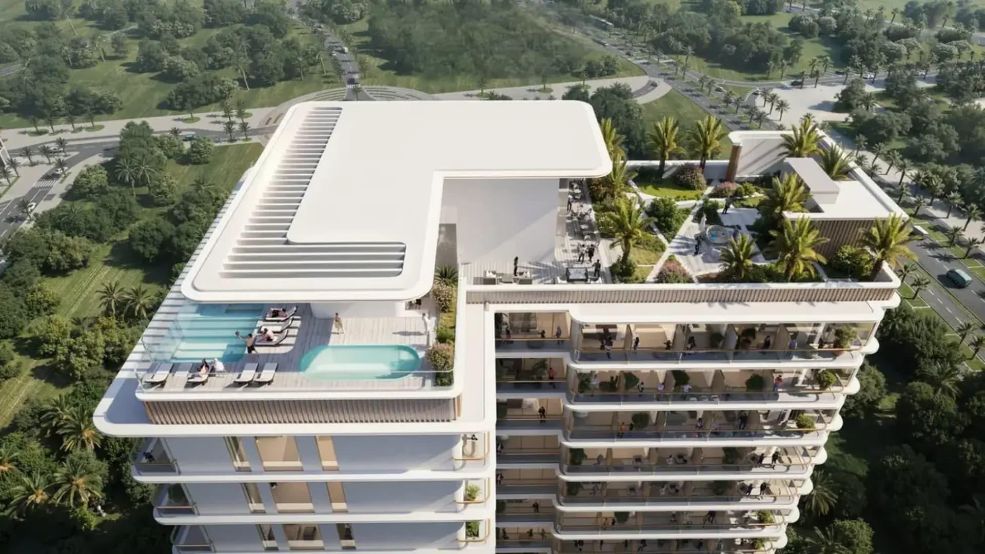 Celesto Tower by Tarrad Development in Dubai Residence Complex, Dubai