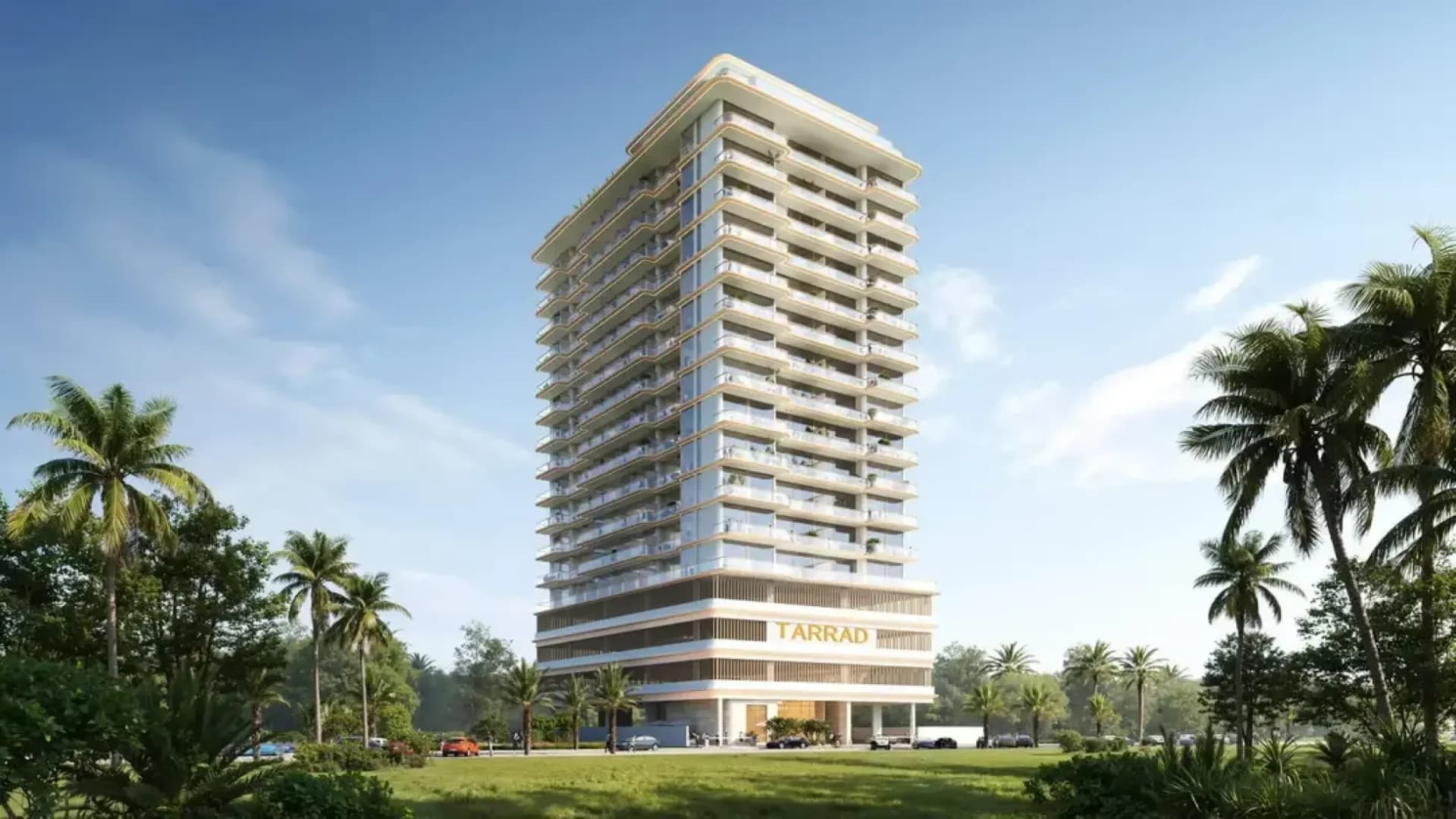 Celesto Tower by Tarrad Development in Dubai Residence Complex, Dubai