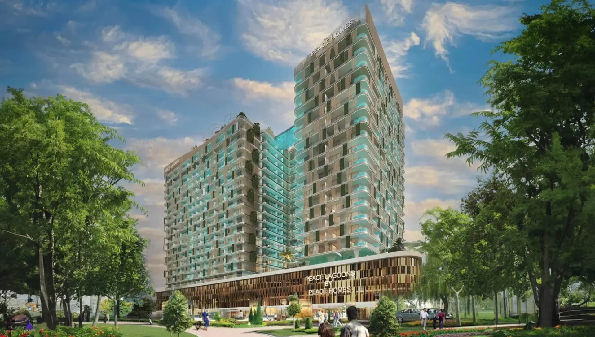 Peace Lagoons 1 by Peace Home Development in Dubailand, Dubai