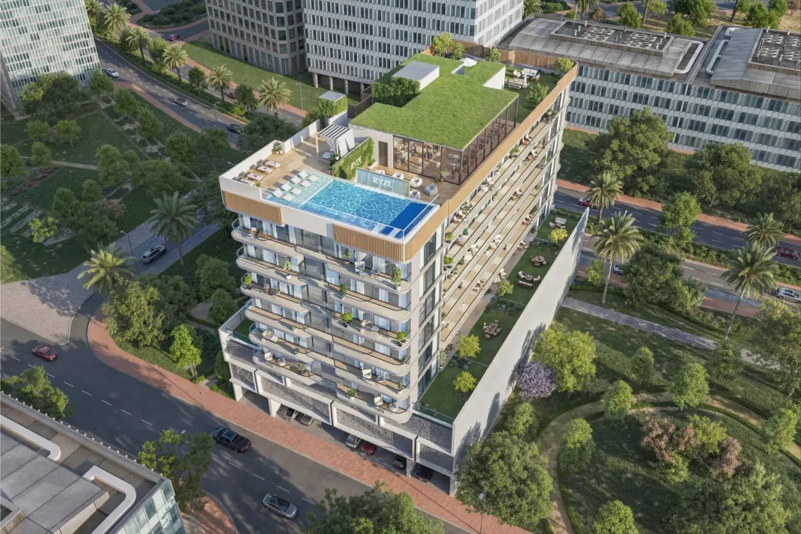 Ryze by AUM by AUM Development in International City, Dubai