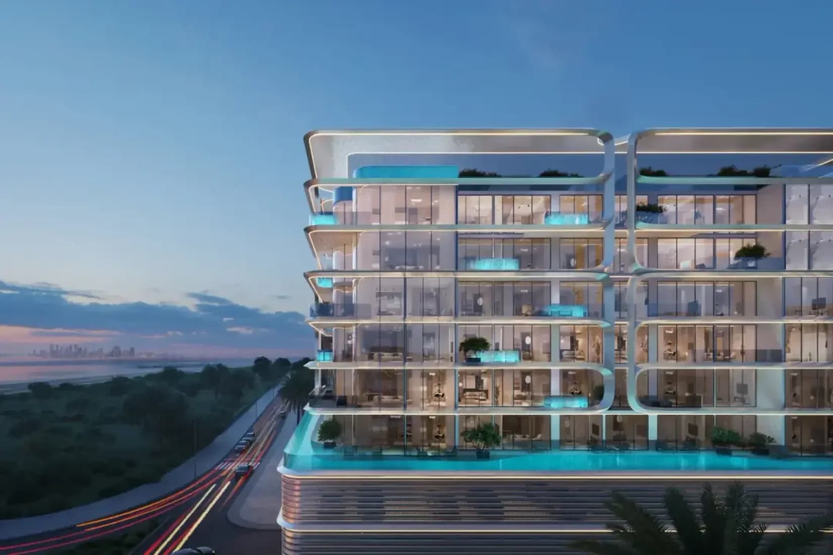 Vue Dorée by Crystal Bay Development in Palm Deira, Dubai