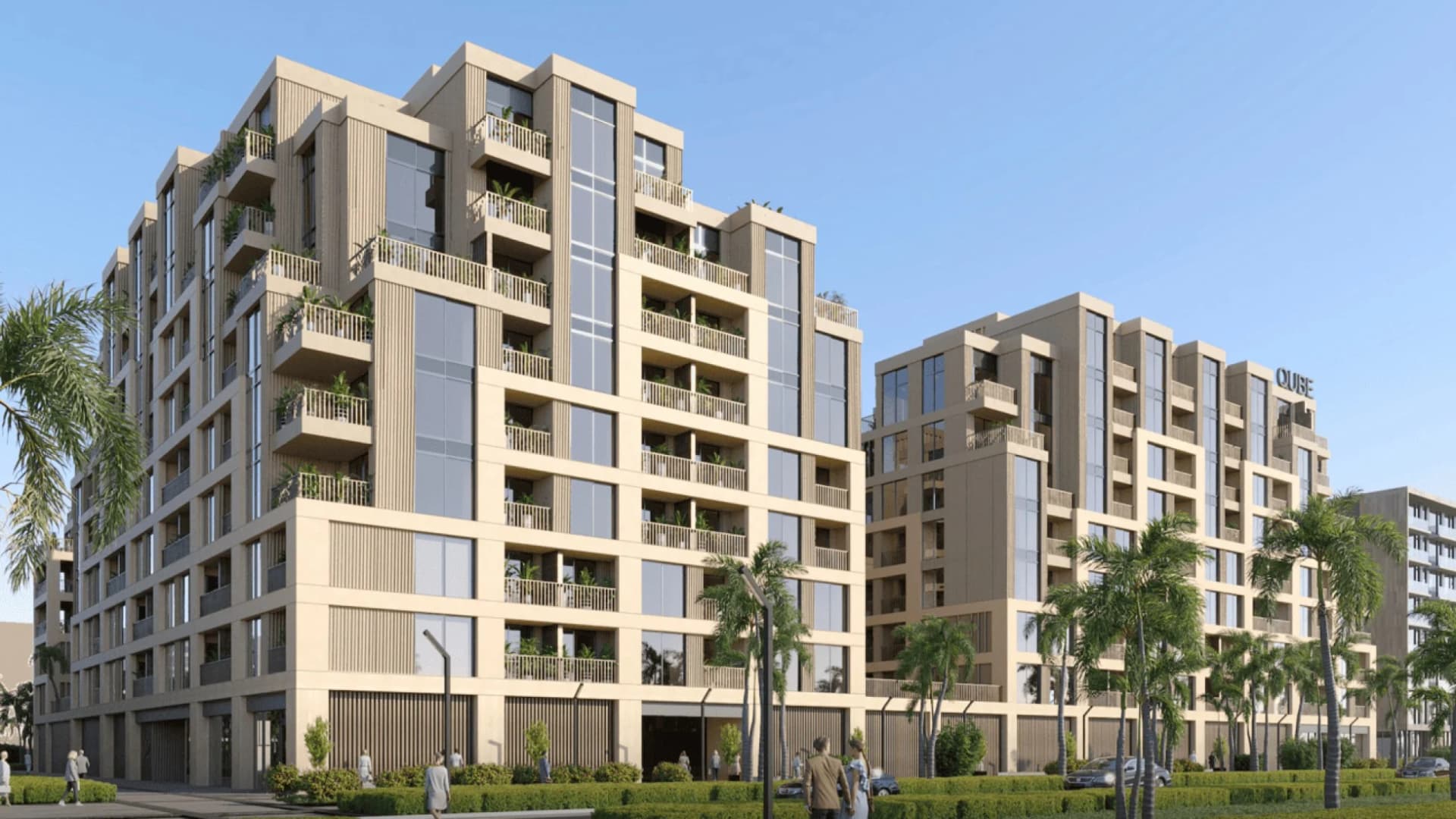 Arisha Terraces by Qube Development in Dubai Studio City, Dubai