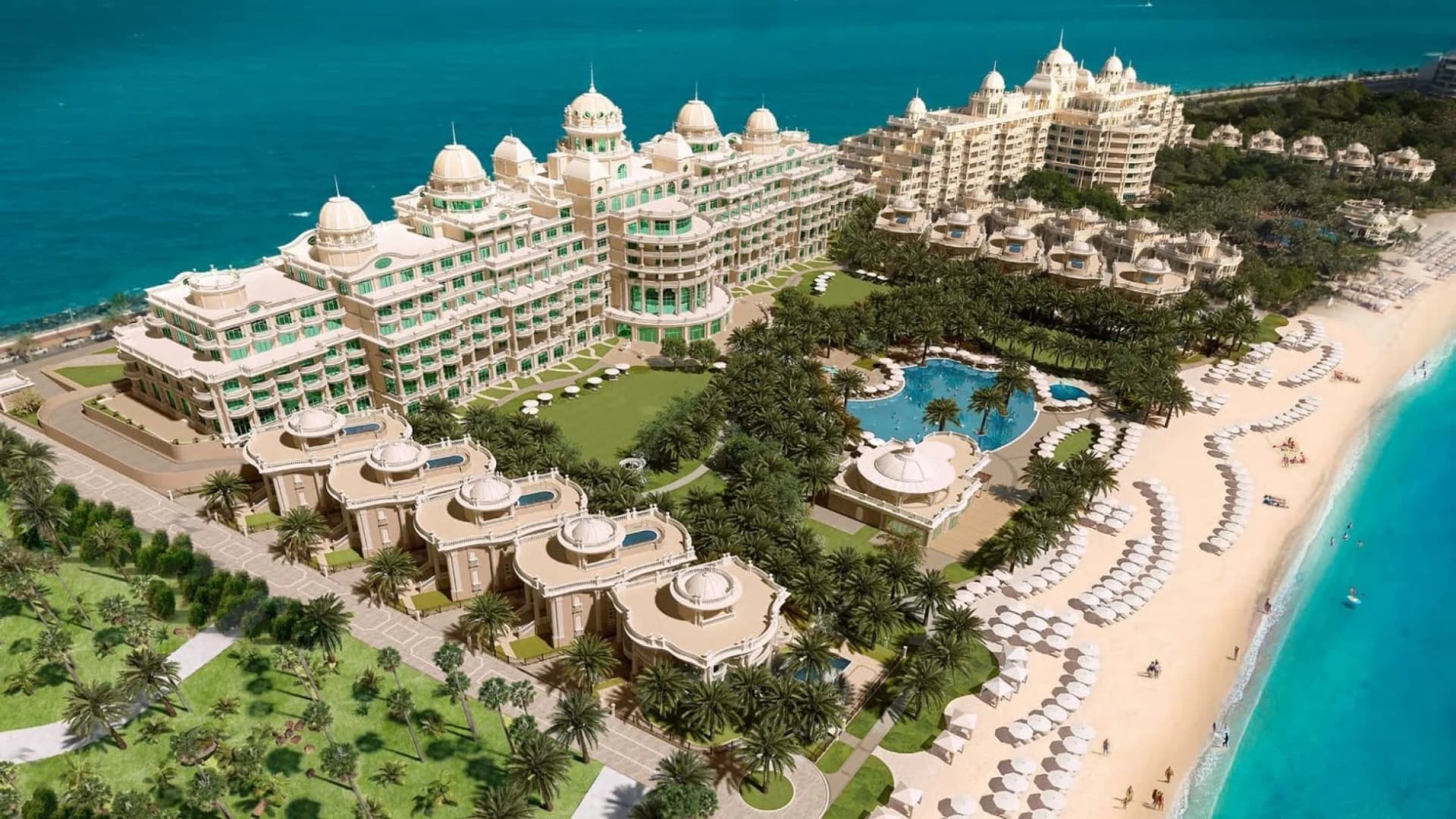 Raffles The Palm Dubai by Emerald Palace Group in Palm Jumeirah, Dubai