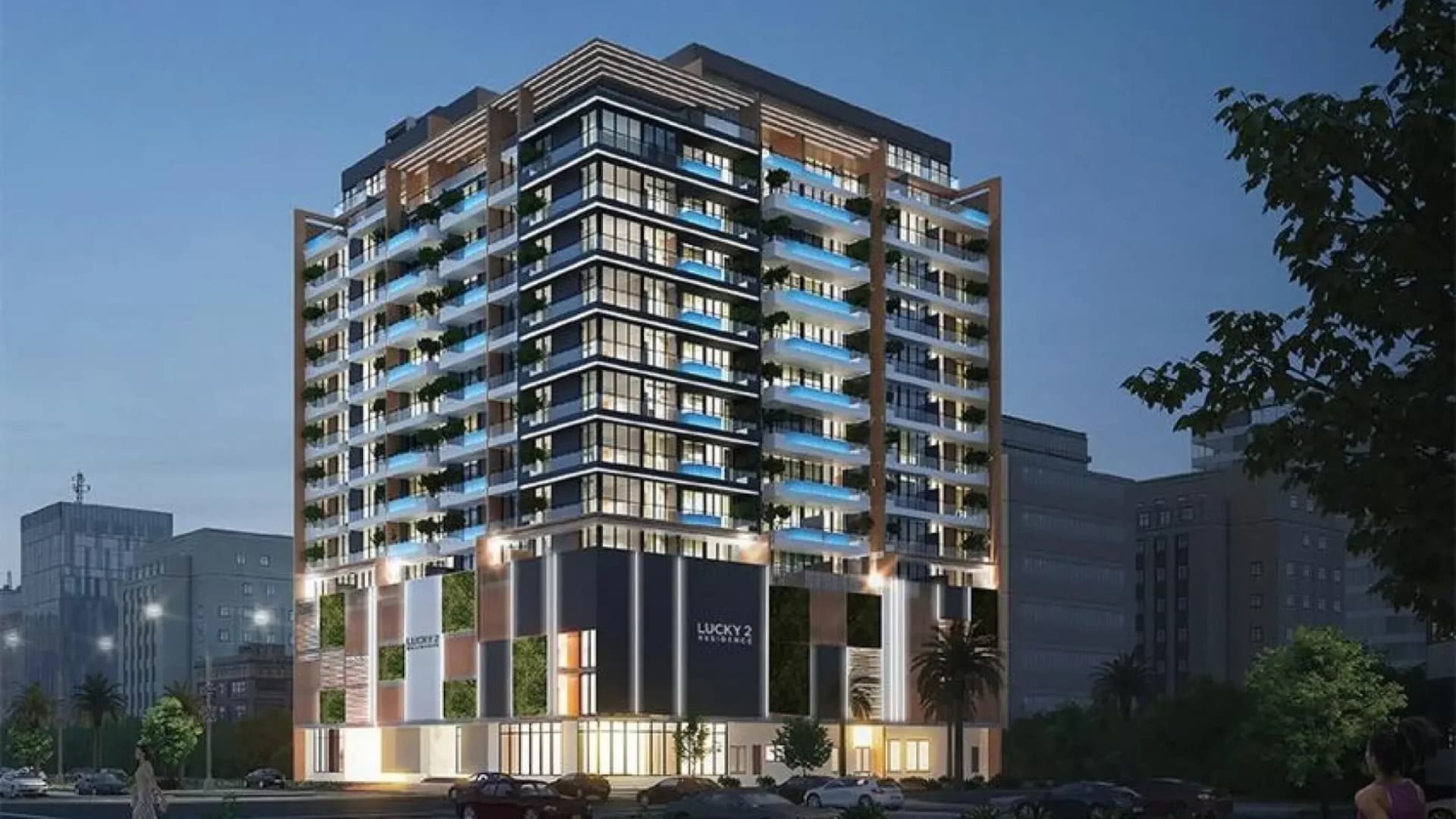 Lucky Royale Residence by Lucky Aeon in JVC (Jumeirah Village Circle), Dubai