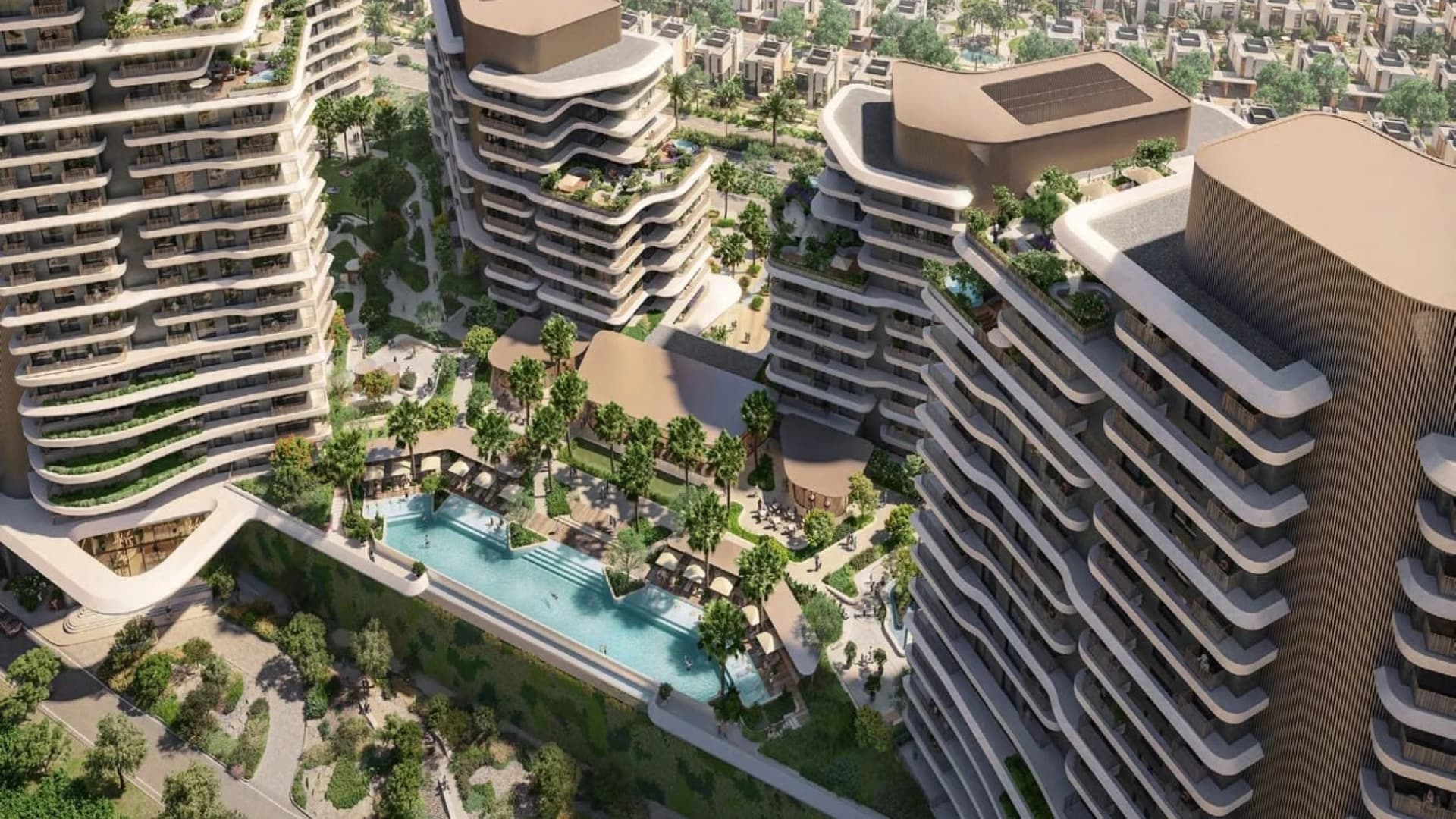 Verdes by Haven 1 by Aldar Properties in Dubailand, Dubai
