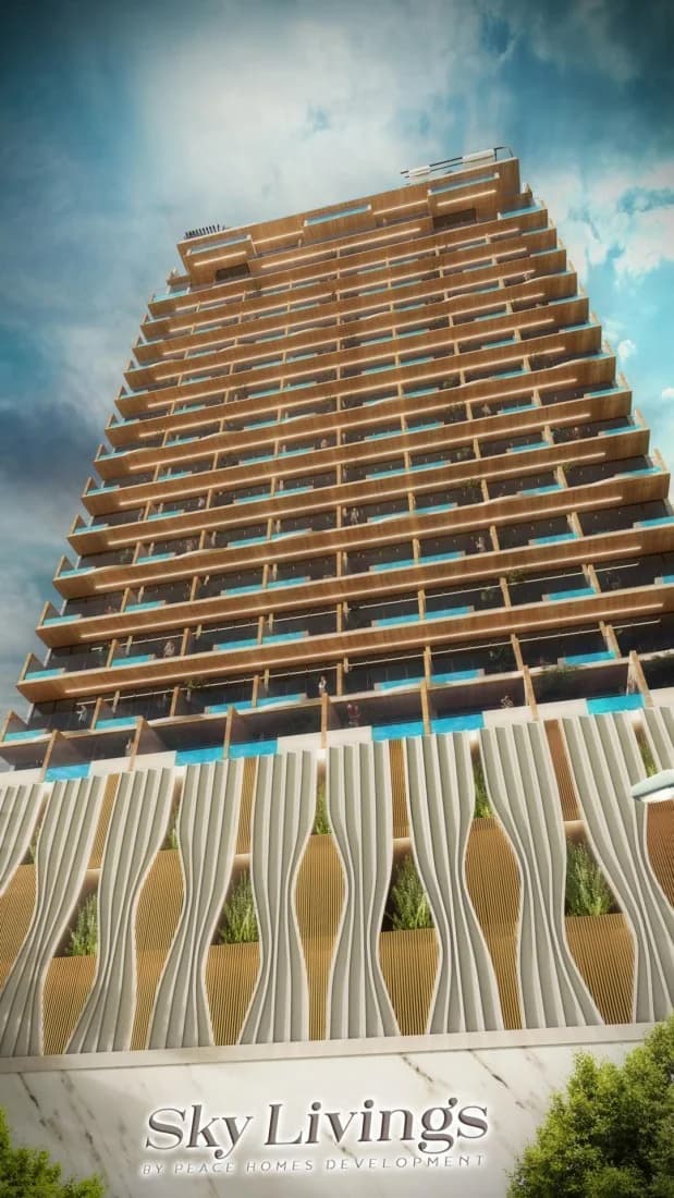 Sky Livings by Peace Home Development in JVC (Jumeirah Village Circle), Dubai