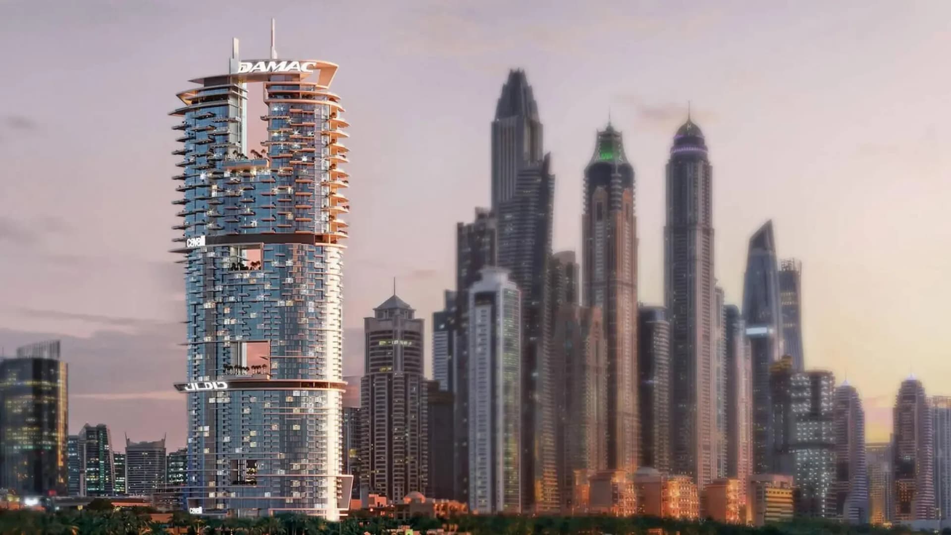 Cavalli Casa Tower by Damac in Al Sufouh (II), Dubai