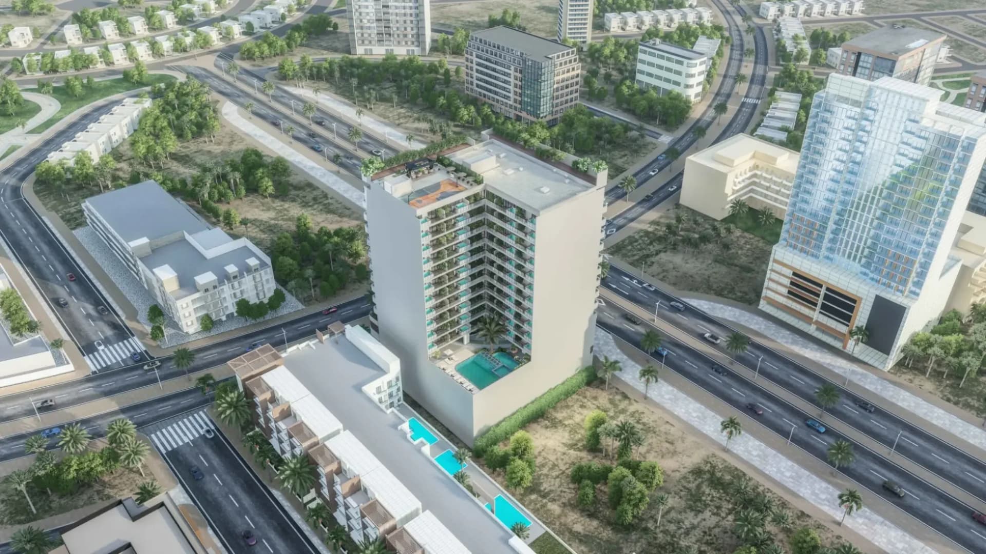 SquareX Residence by Tasmeer Indigo Properties in JVC (Jumeirah Village Circle), Dubai