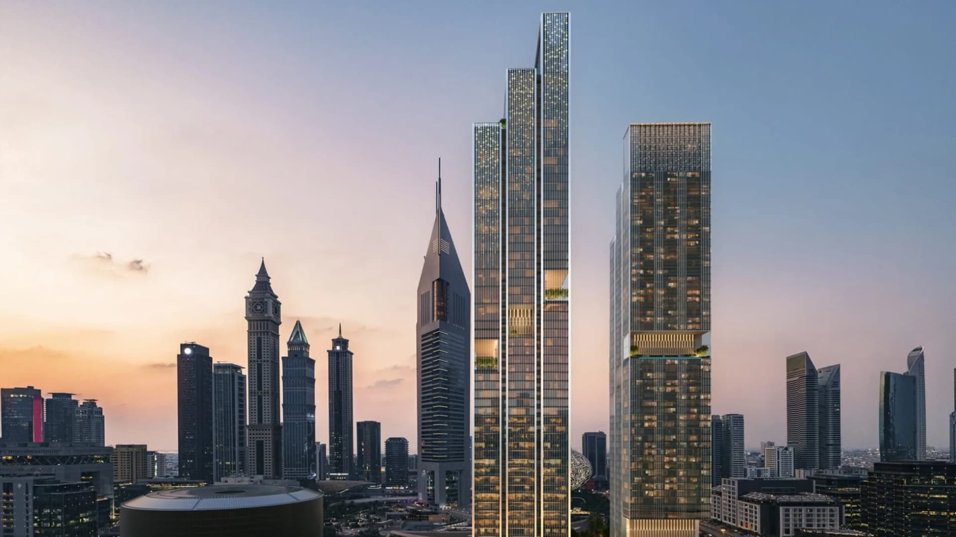 Jumeirah Residences Emirates Towers by Meraas in Trade Center Second (II), Dubai