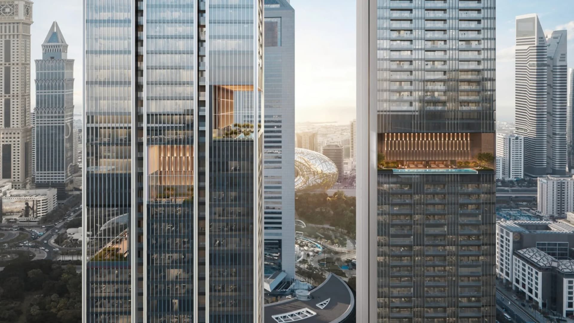 Jumeirah Residences Emirates Towers by Meraas in Trade Center Second (II), Dubai