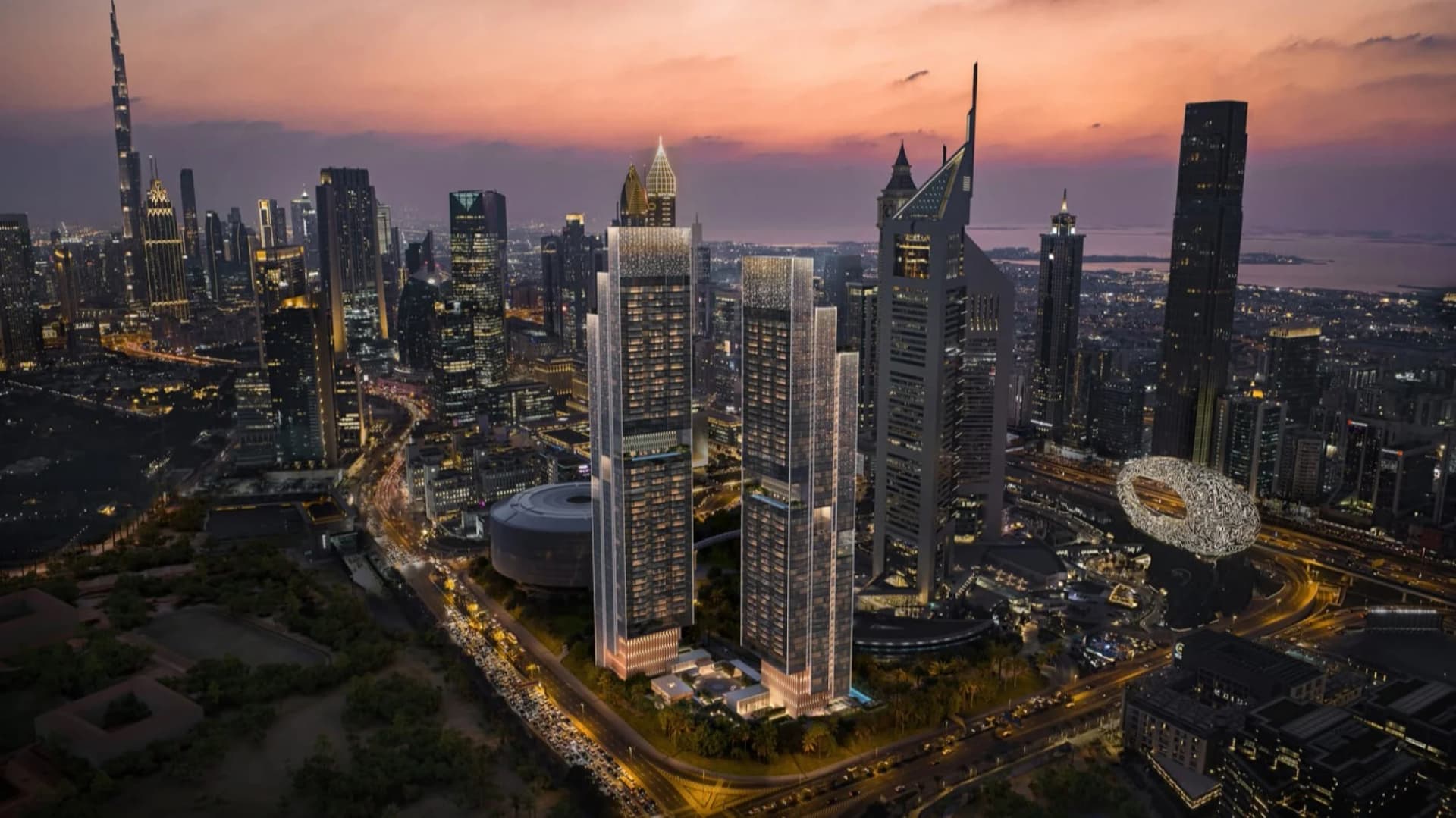 Jumeirah Residences Emirates Towers by Meraas in Trade Center Second (II), Dubai