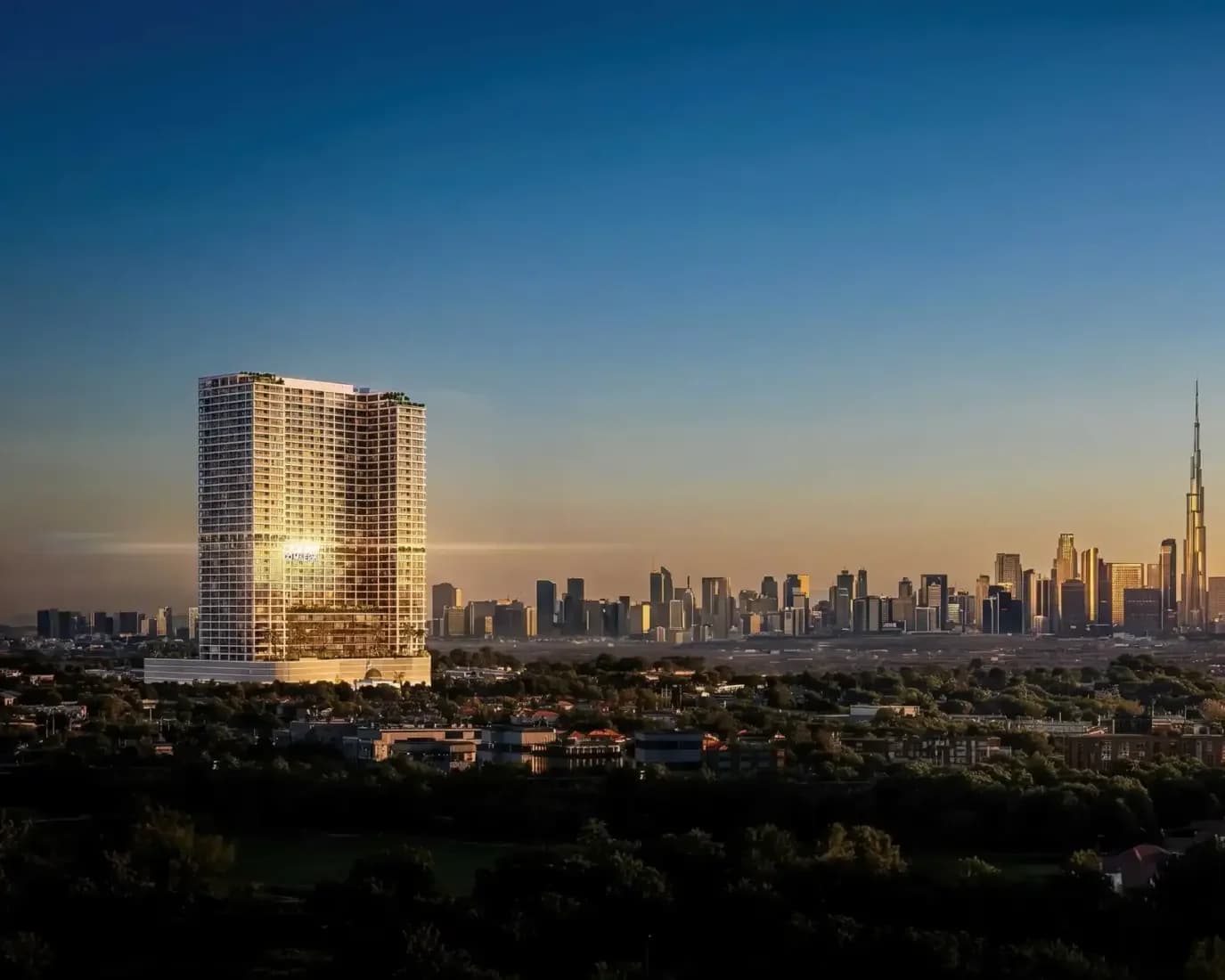 The WOW Tower by Mr. Eight Development in Dubai Land Residence Complex, Dubai