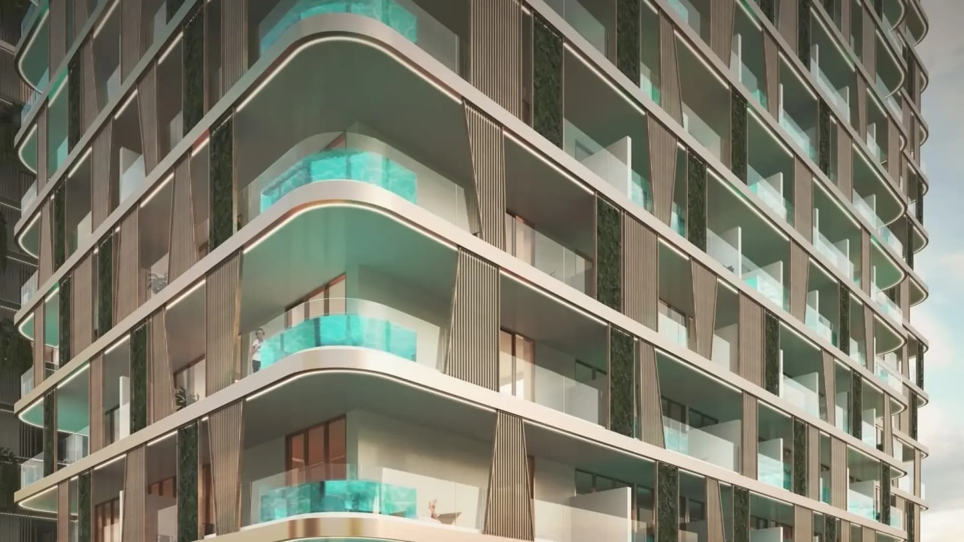 Peace Lagoons 2 by Peace Home Development in Dubai Land Residence Complex, Dubai