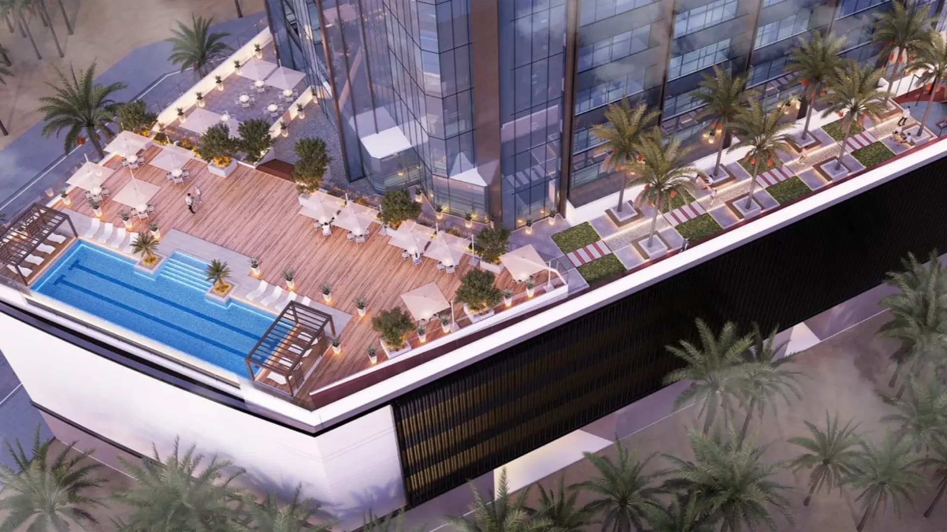 Jade Tower by Tiger Properties in Majan, Dubai