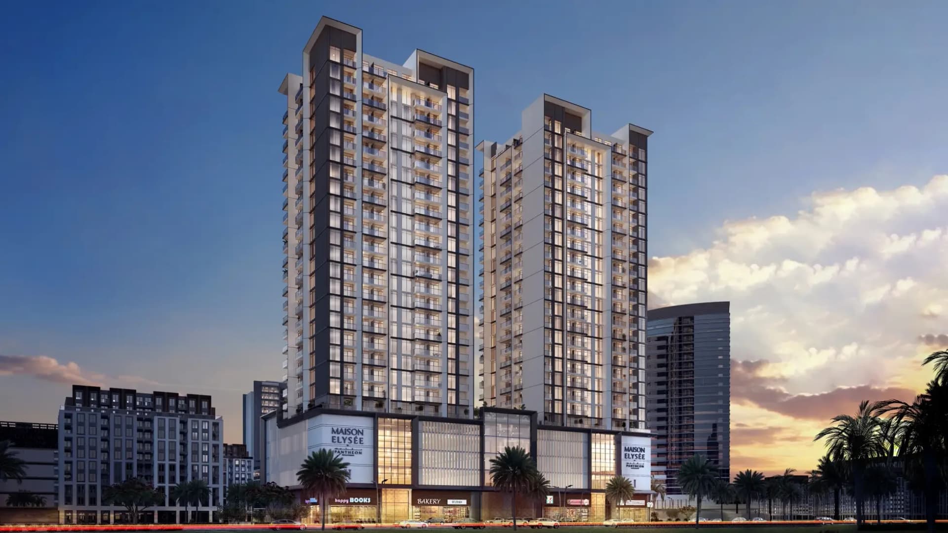 Elysee Maison by Pantheon Development in JVC (Jumeirah Village Circle), Dubai
