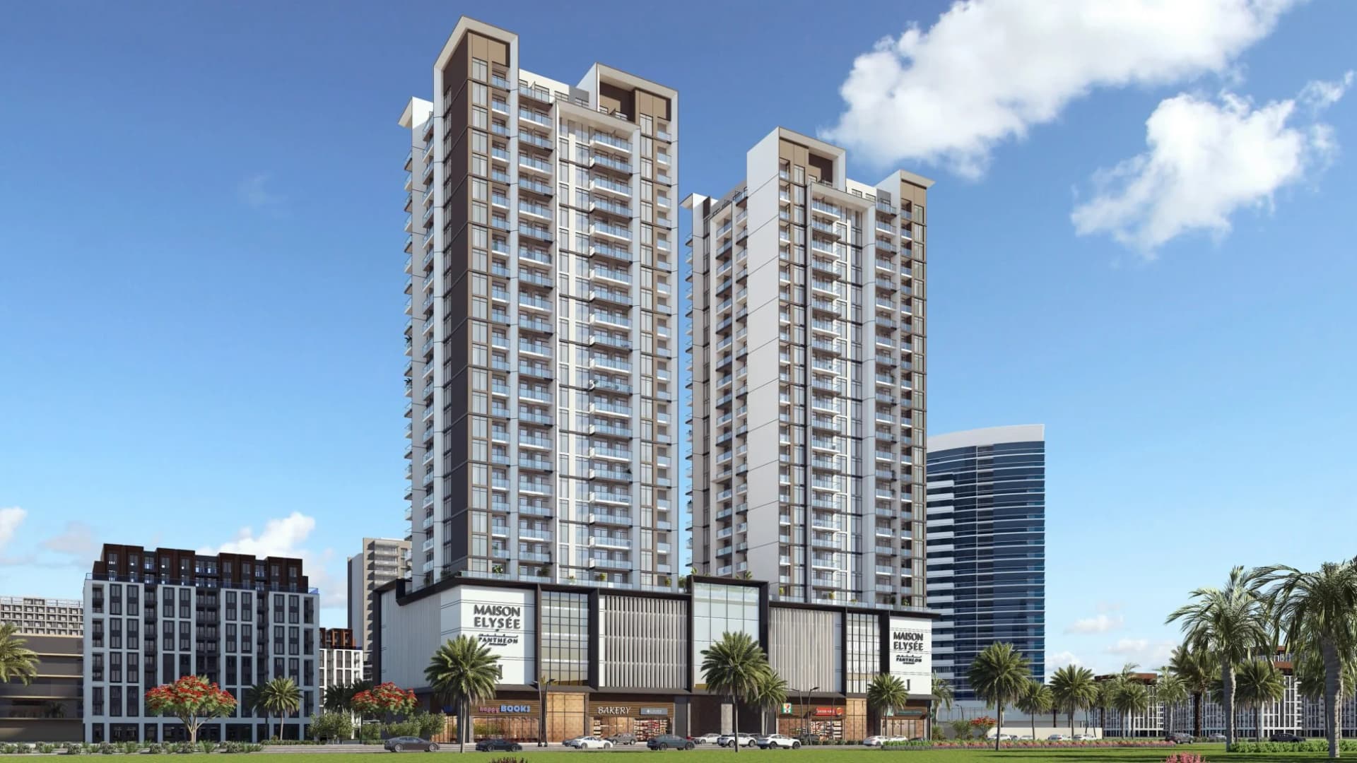 Elysee Maison by Pantheon Development in JVC (Jumeirah Village Circle), Dubai