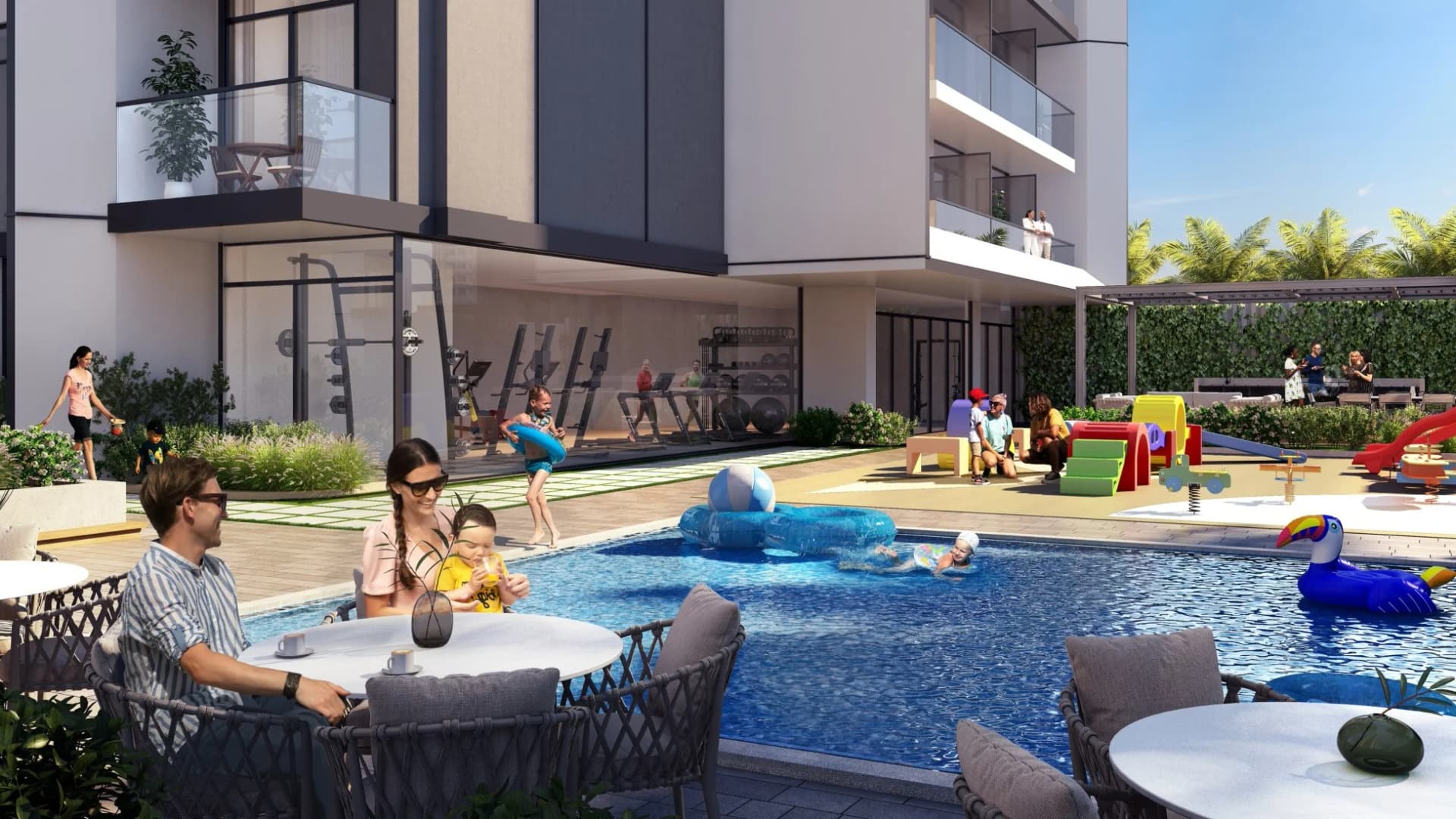 Elysee Maison by Pantheon Development in JVC (Jumeirah Village Circle), Dubai