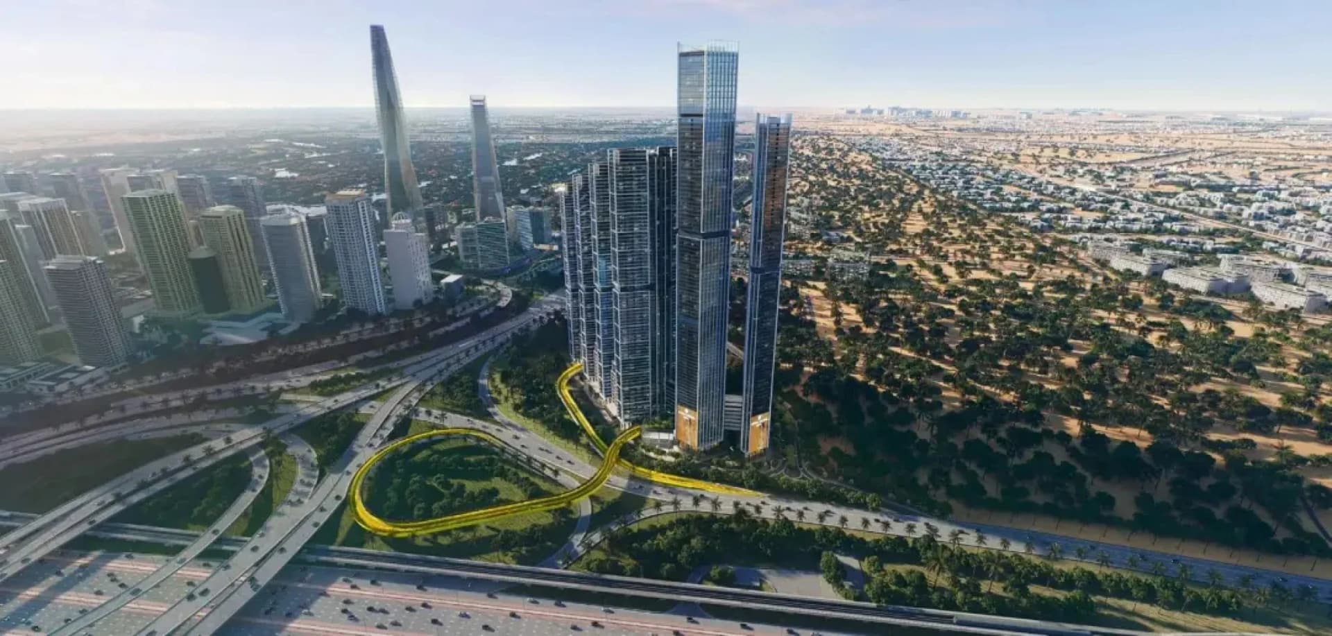 The Pinnacle at Sobha Central by Sobha in Jabal Ali Industrial Second, Dubai