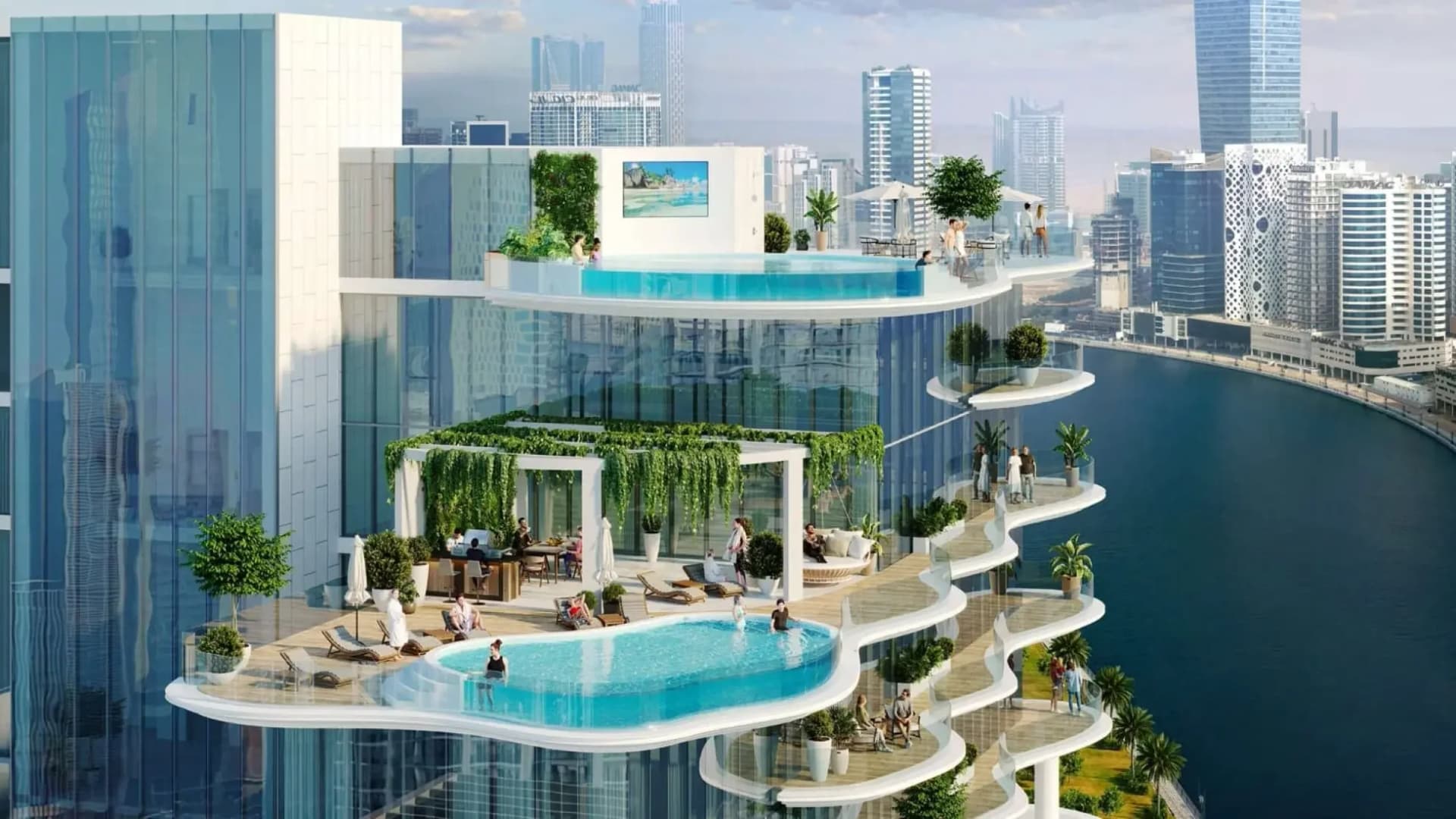 Chic Tower by Damac in Business Bay, Dubai