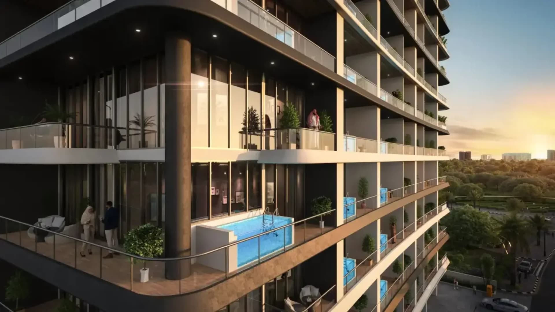 Empire Gardens by Empire Developments in Dubai Land Residence Complex, Dubai