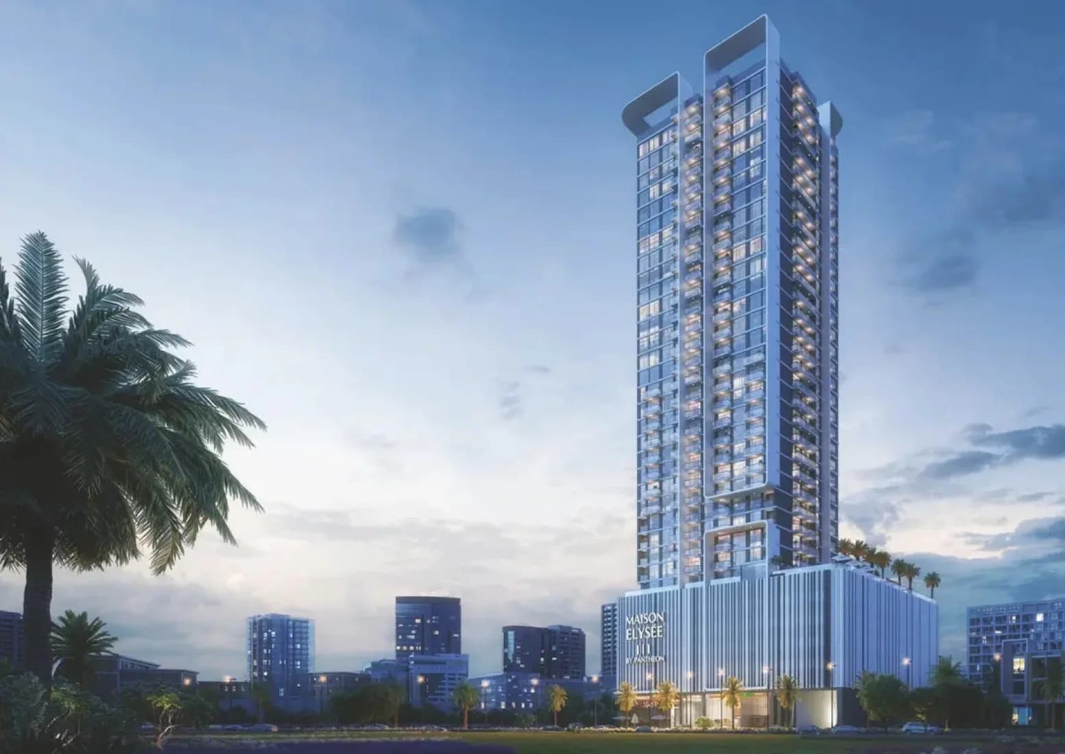 Maison Elysee III by Pantheon Development in JVC (Jumeirah Village Circle), Dubai