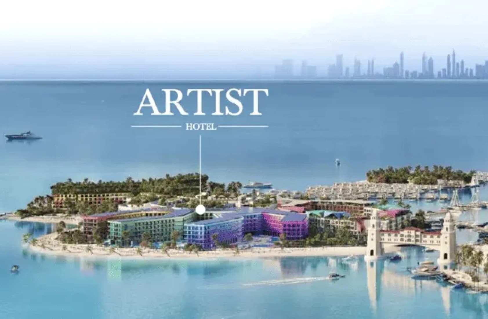 Artist Hotel by THOE in The World Islands, Dubai