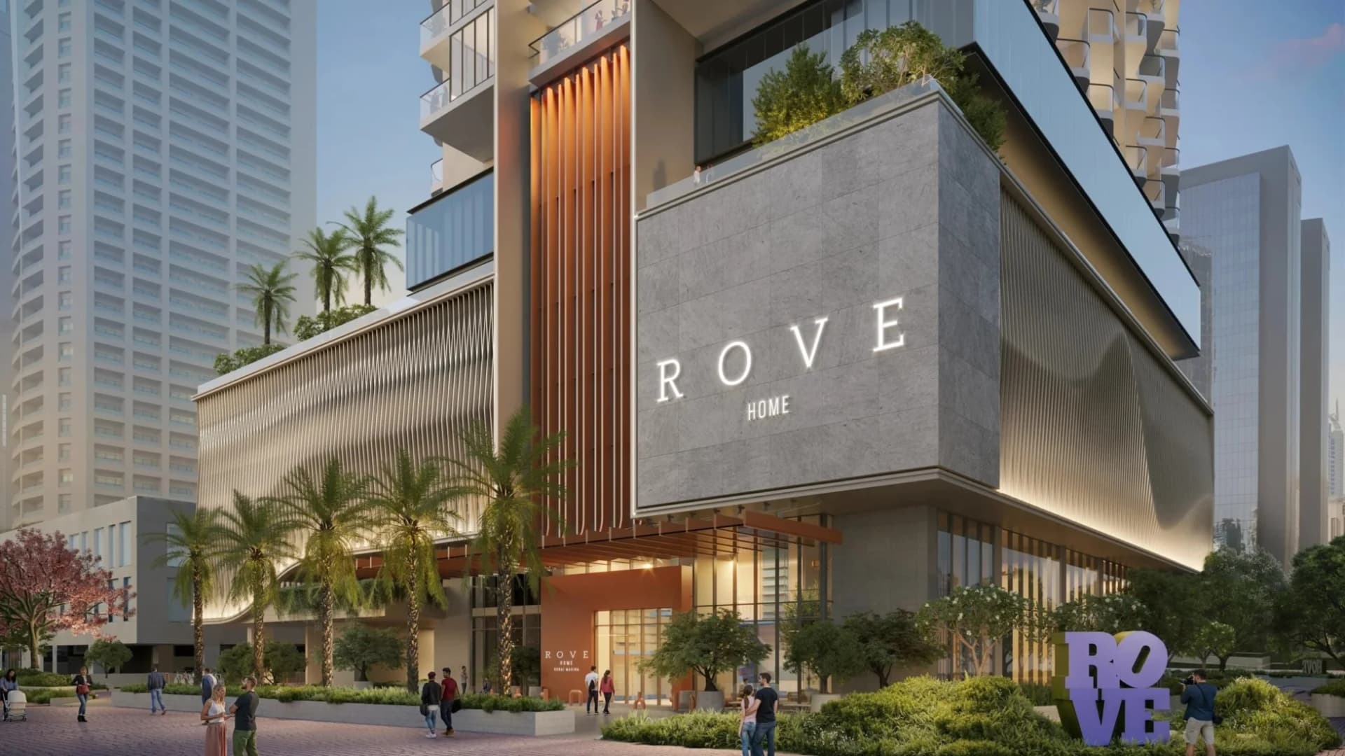 Rove Home Dubai Marina by Irth Development L.L.C in Dubai Marina, Dubai