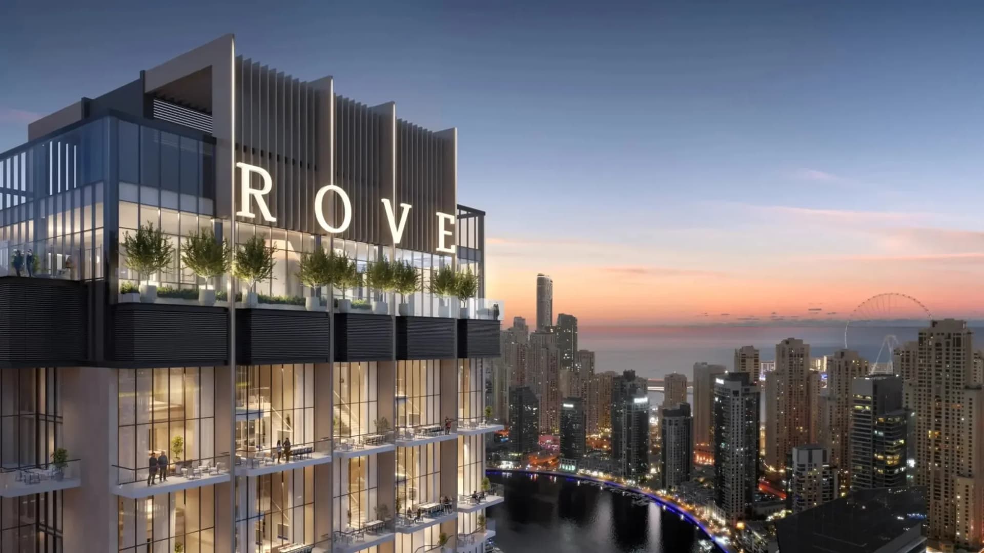 Rove Home Dubai Marina by Irth Development L.L.C in Dubai Marina, Dubai
