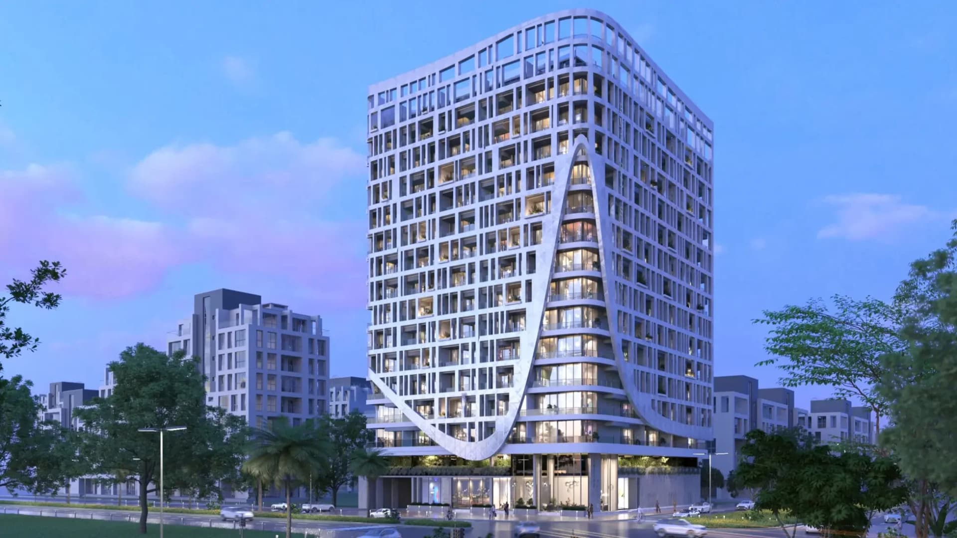 Sky Suites by Peace Home Development in JVC (Jumeirah Village Circle), Dubai