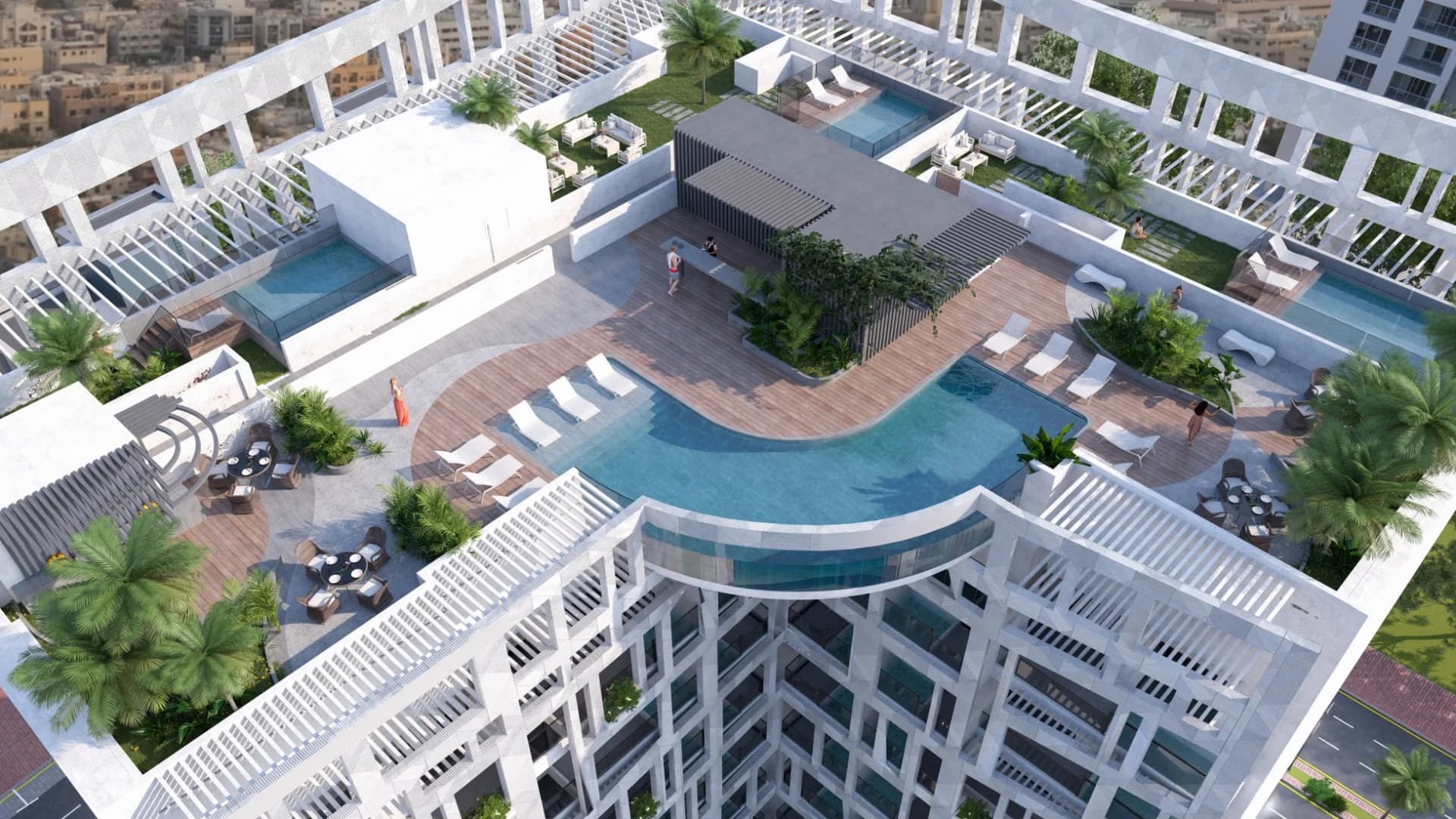 Sky Suites by Peace Home Development in JVC (Jumeirah Village Circle), Dubai
