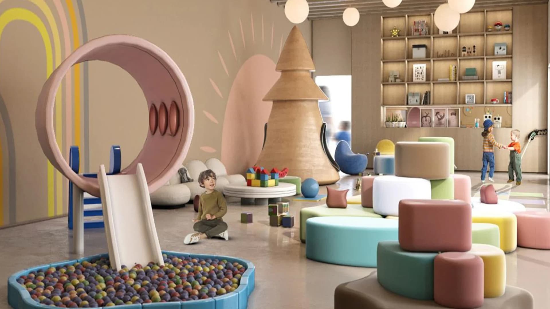 Sky Suites by Peace Home Development in JVC (Jumeirah Village Circle), Dubai