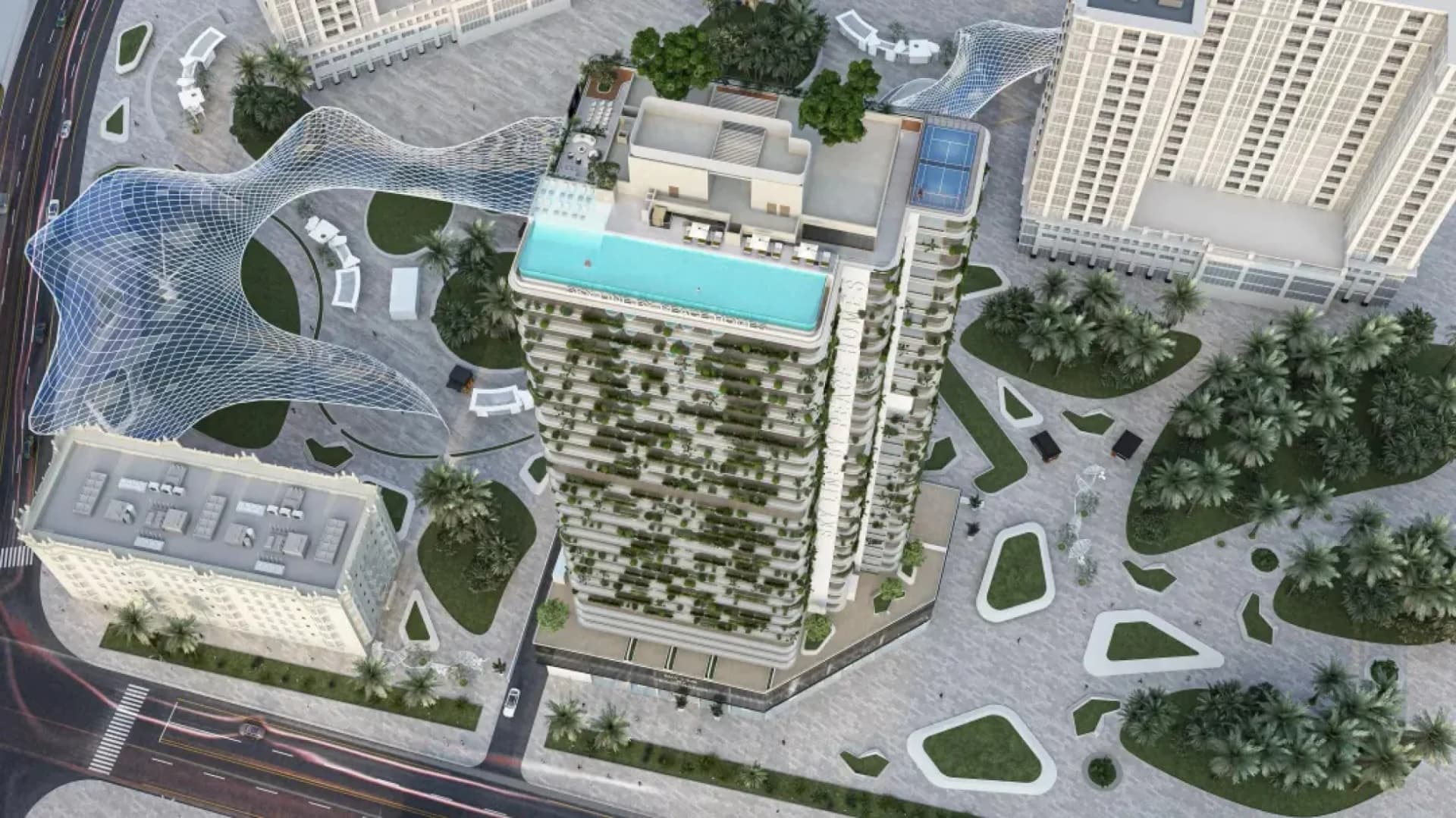 Sky Line by Peace Homes by Peace Home Development in Dubai Residence Complex, Dubai