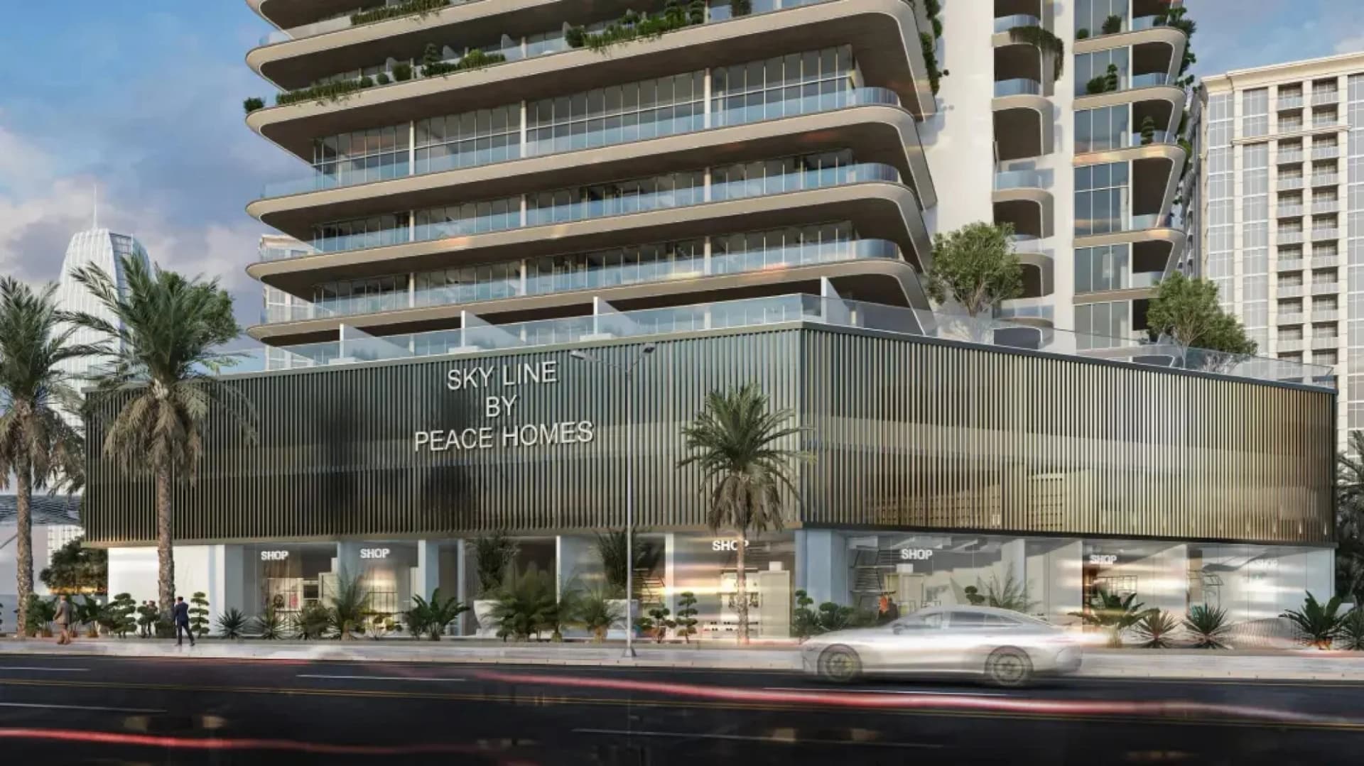 Sky Line by Peace Homes by Peace Home Development in Dubai Residence Complex, Dubai