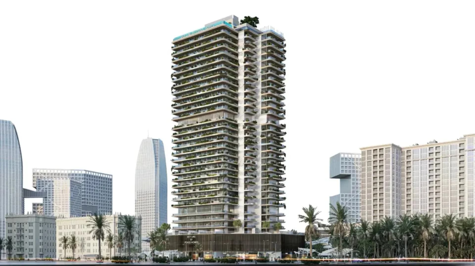 Sky Line by Peace Homes by Peace Home Development in Dubai Residence Complex, Dubai