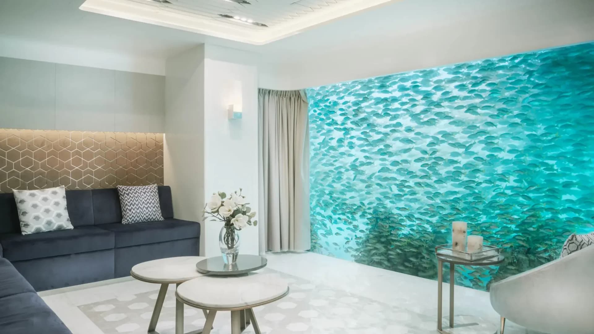 Honeymoon Island and The Floating Seahorse by THOE in The World Islands, Dubai