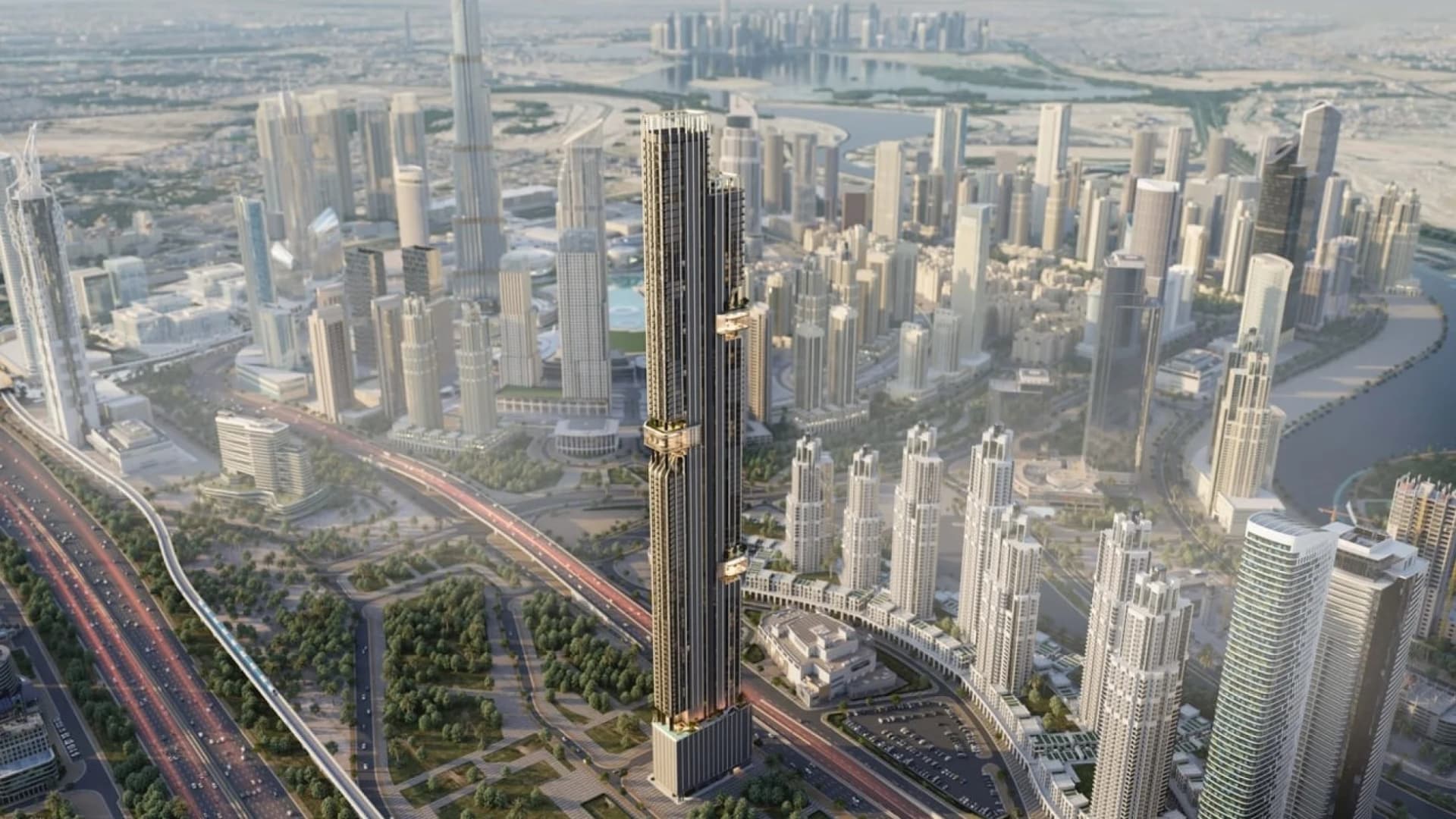 DWTN Residences by Deyaar Developer in Business Bay, Dubai