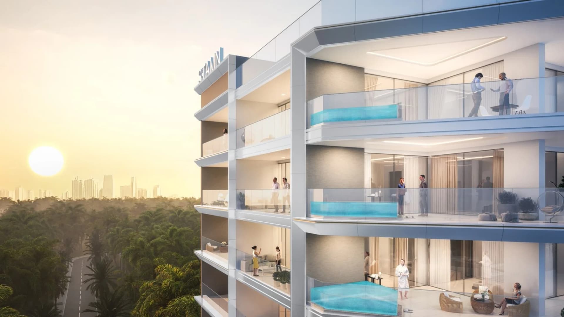Stamn One by STAMN Real Estate Development in Jumeirah Garden City, Dubai