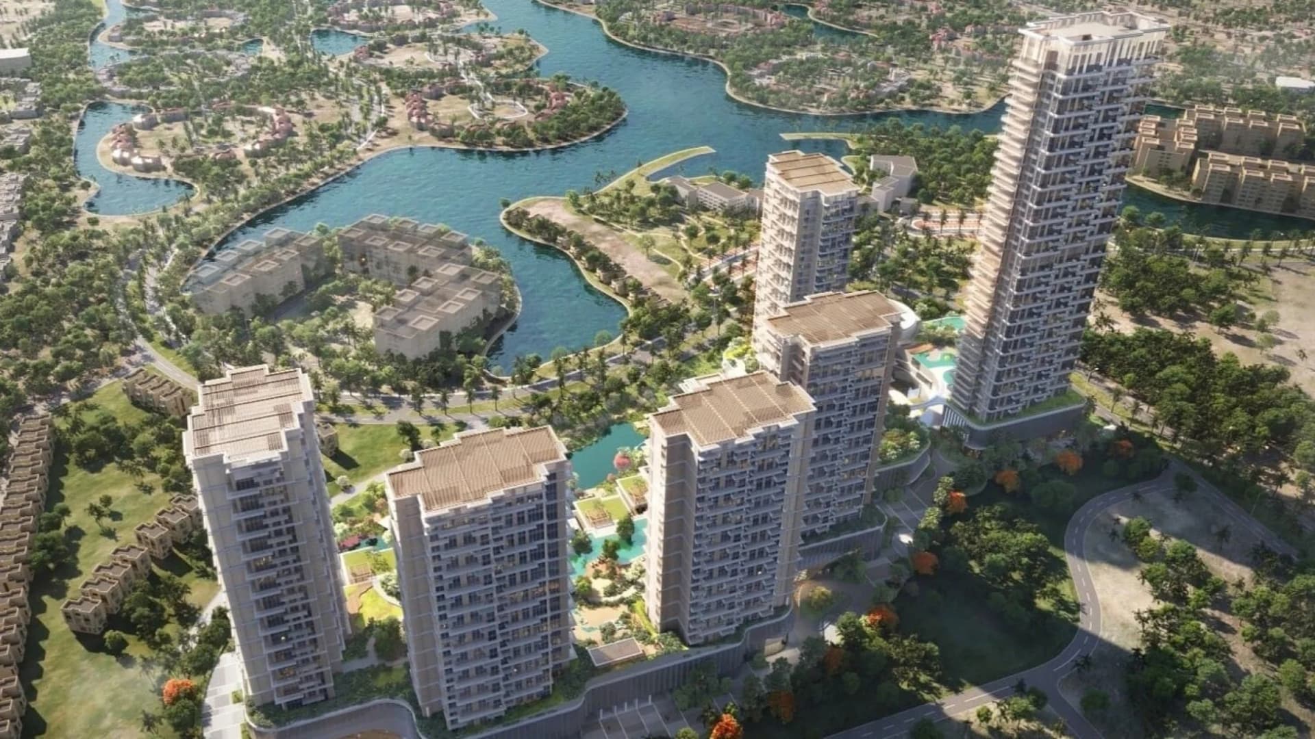Serenia District West Residence by Palma Holdings in Jumeirah Islands, Dubai