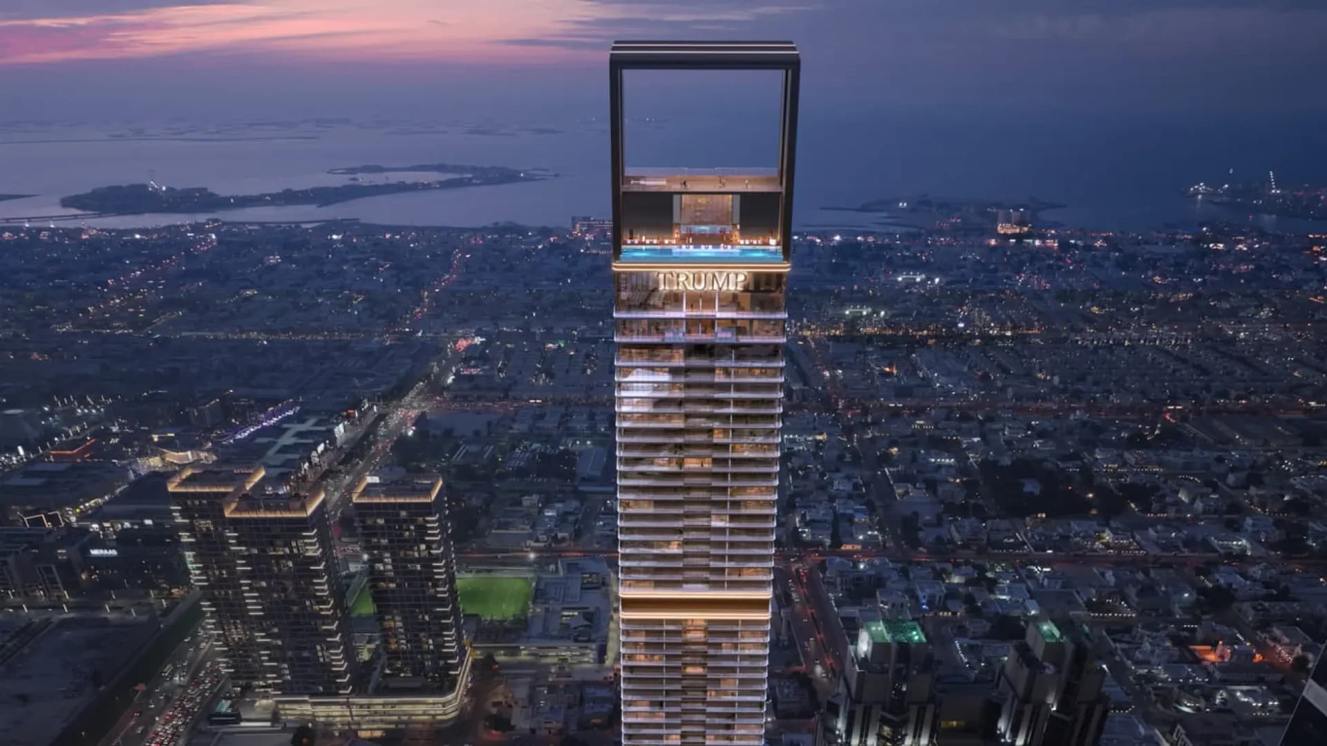Trump International Hotel & Tower Dubai by Dar Al Arkan in Trade Center First(I), Dubai