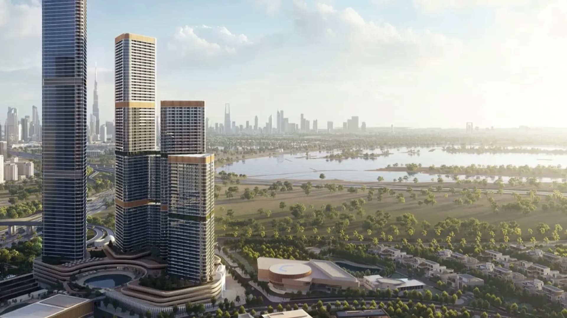 Skyvue Solair by Sobha in Sobha Hartland 2, Dubai